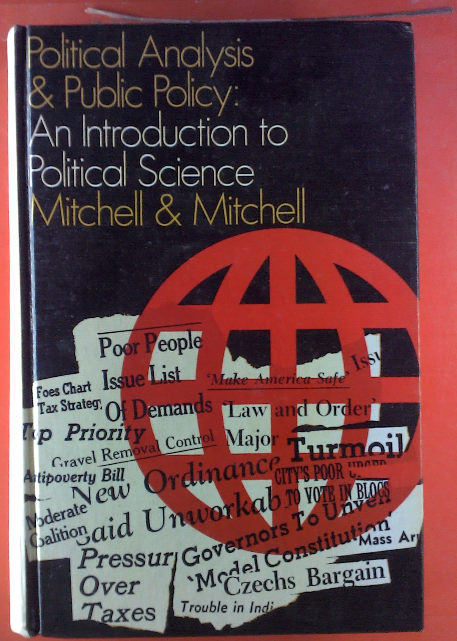 Political Analysis and Public Policy: Introduction to Political Science [Hardcover] mitchell, joyce by null