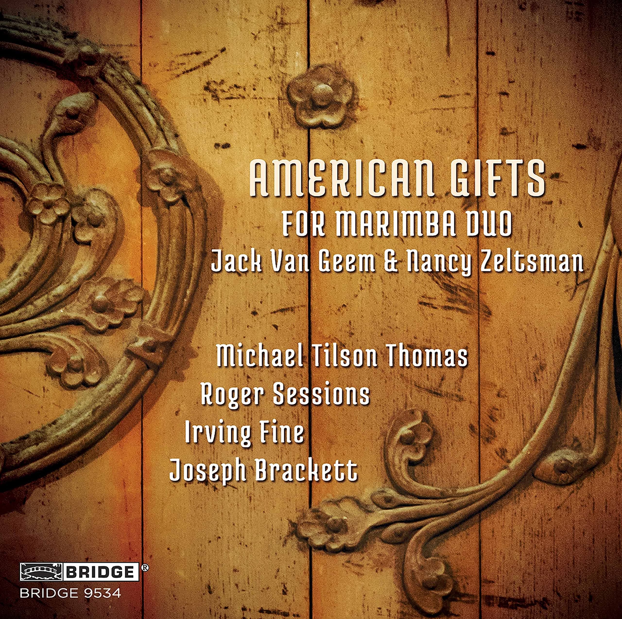 American Gifts for Marimba Duo [Audio CD] Van Geem  Zeltsman by null