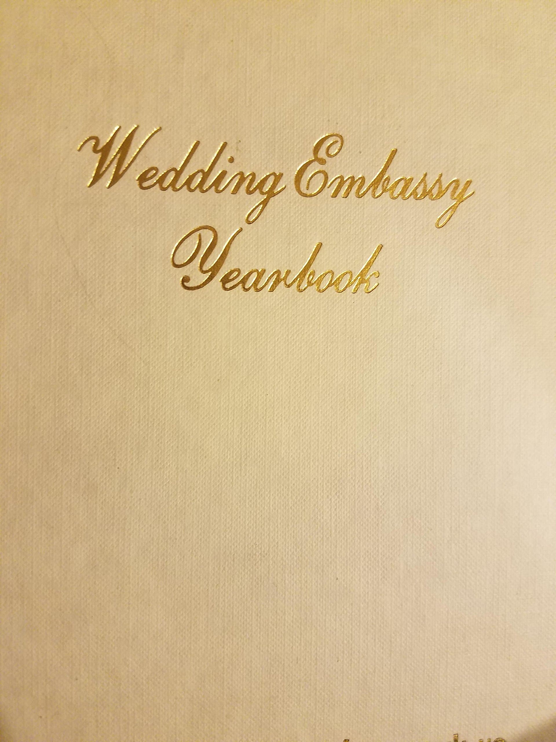 Wedding Embassy Yearbook [Hardcover] Wedding Embassy by null