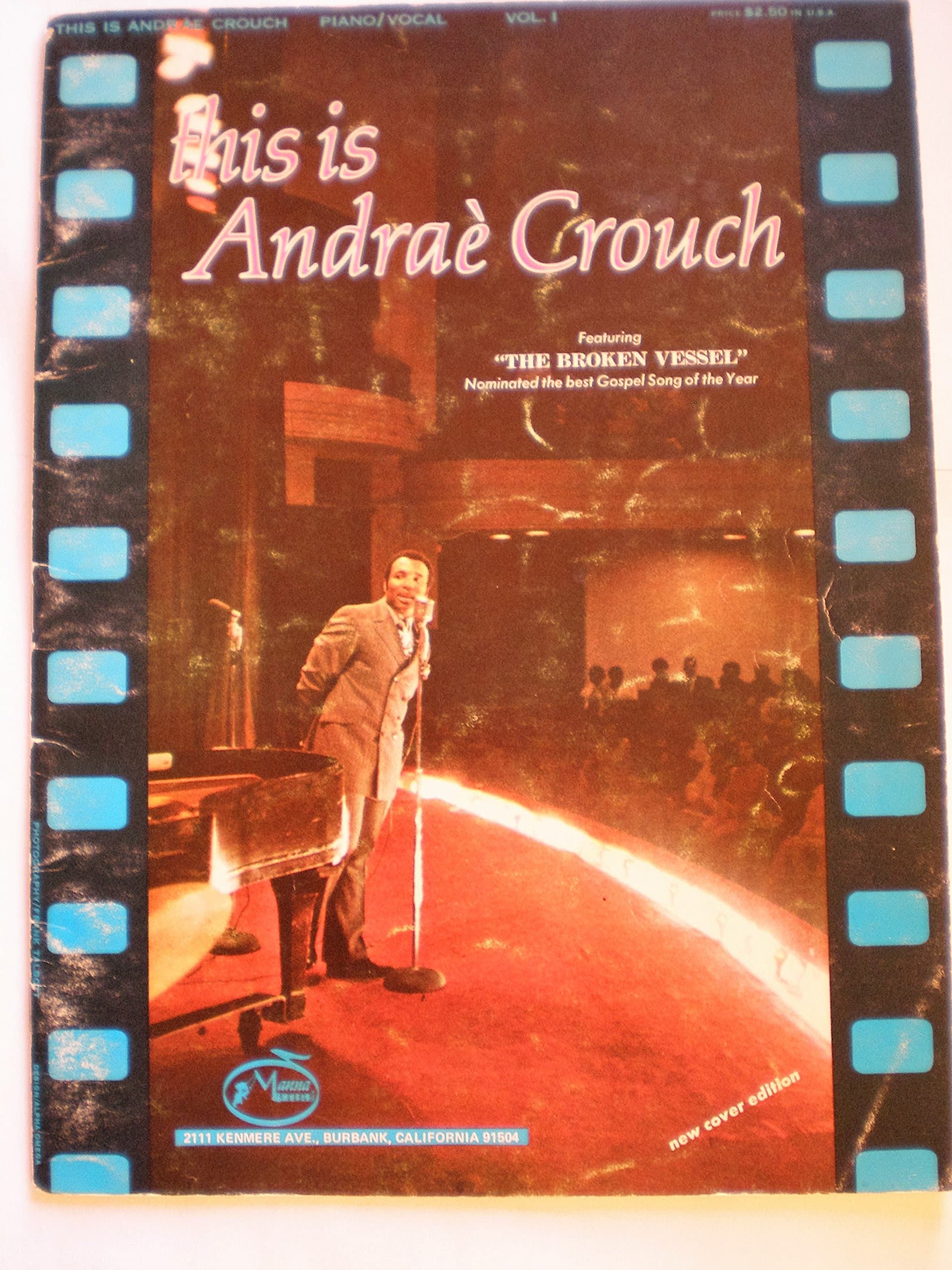 This Is Andrae Crouch Vol. 1 Piano/Vocal [Mass Market Paperback] Andrae Crouch by null