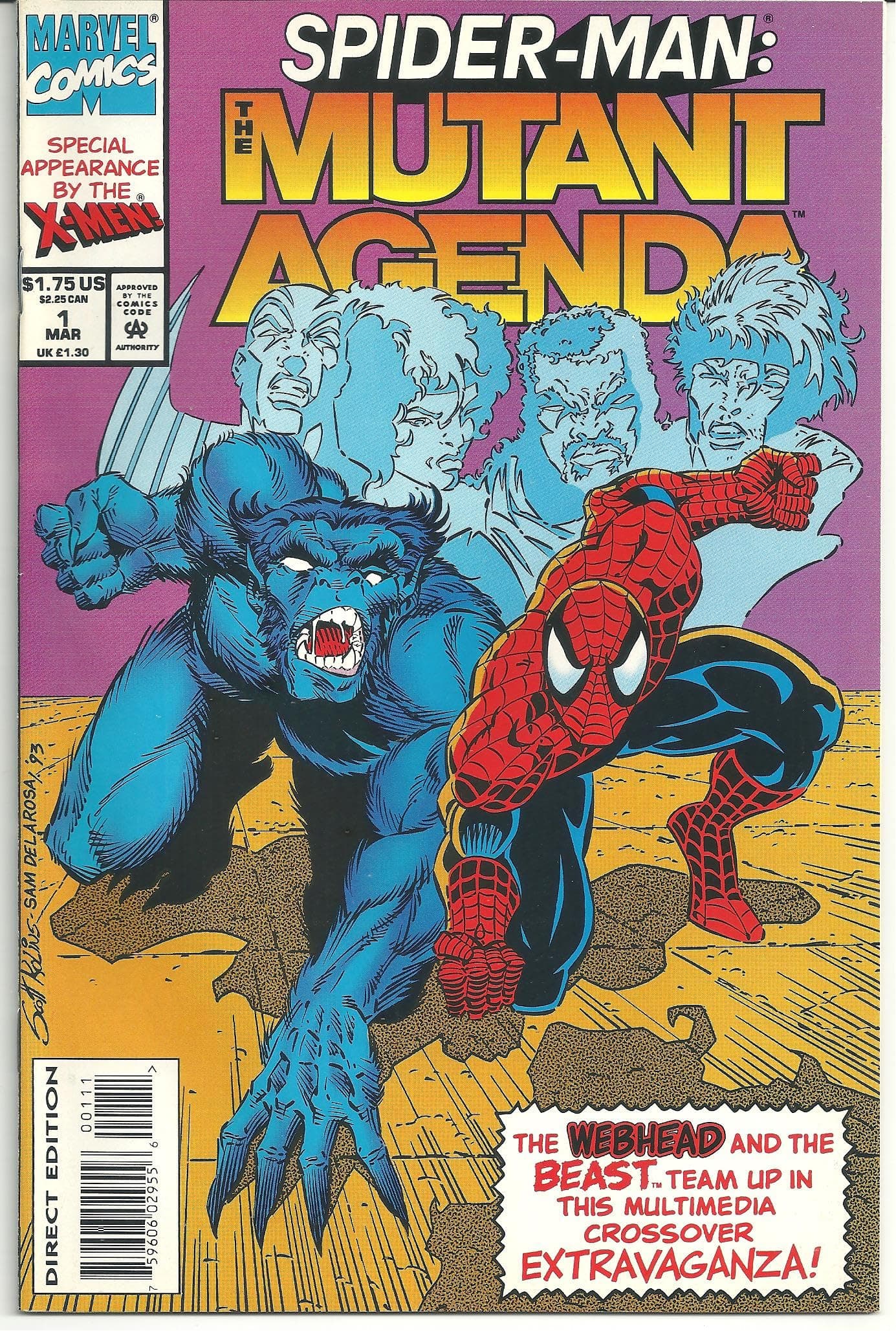 Spider-Man: The Mutant Agenda (Vol. 1 No. 1) [Comic] Stven Grant