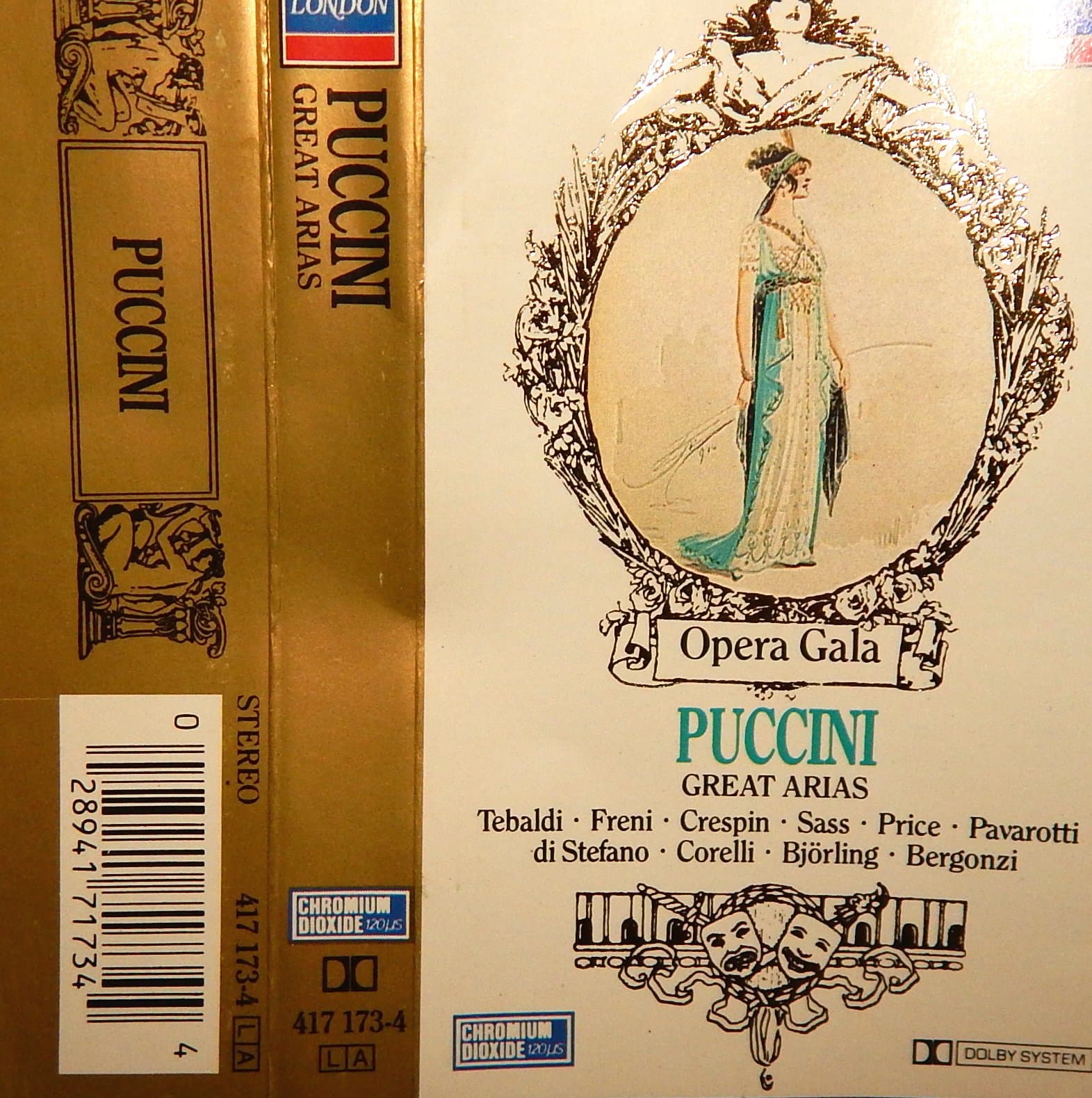 Puccini Arias: Tebaldi [Audio Cassette] Various
