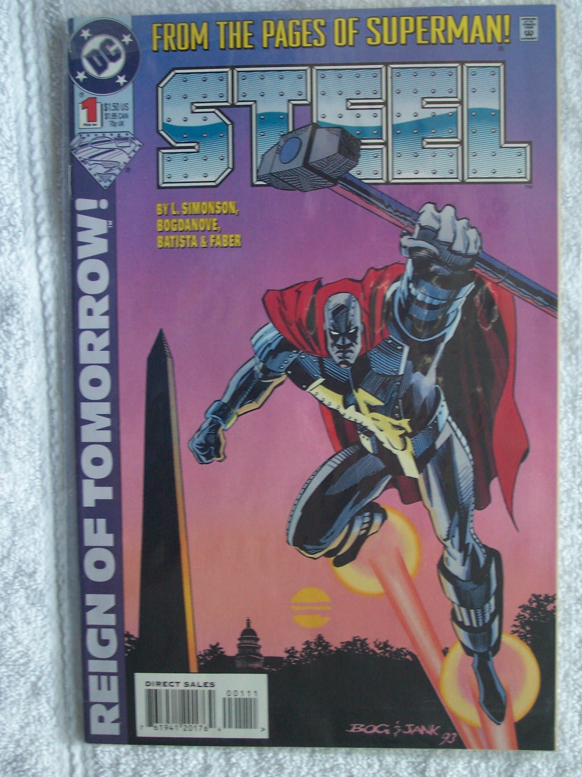 Steel 1, Reign of Tomorrow! [Comic] DC Comics by null