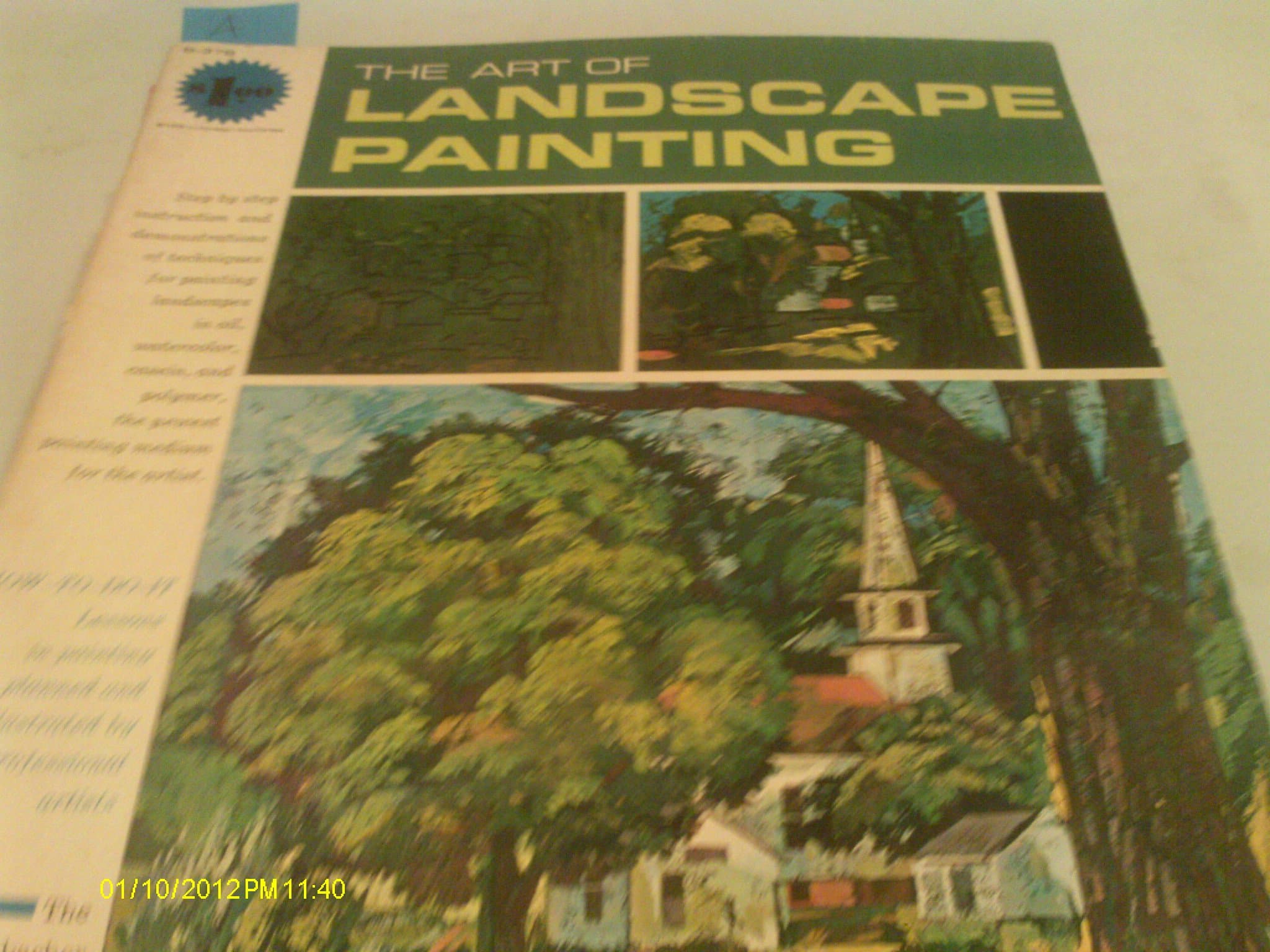 The Art Of Landscape Painting - Oils, Water Color, Casein, Polymer [Paperback] Walter Brooks (Editor) by null