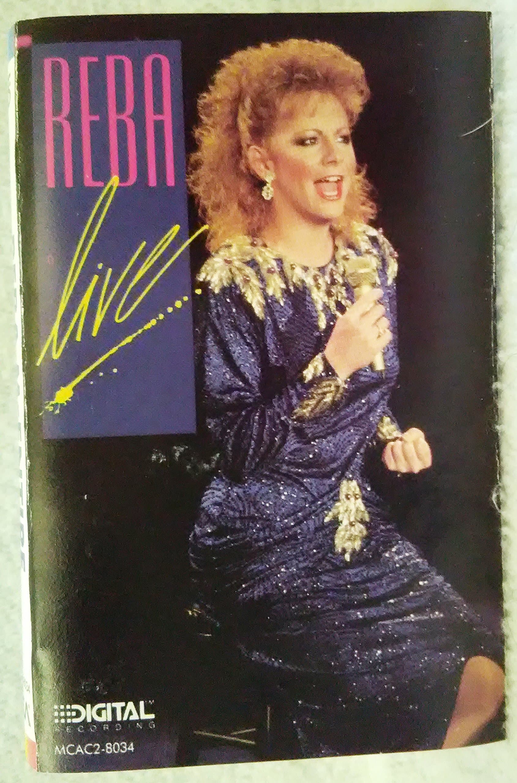Reba McEntire Live 1989 cassette [Audio Cassette] Mcentire, Reba by null