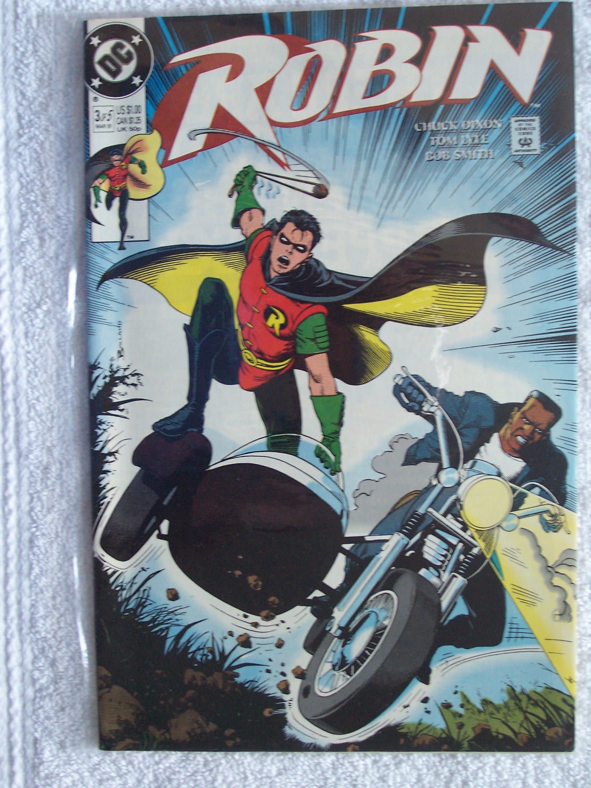Robin #3 (of 5) (The Destroying Angel) [Comic] Chuck Dixon and Tom Lyle by null