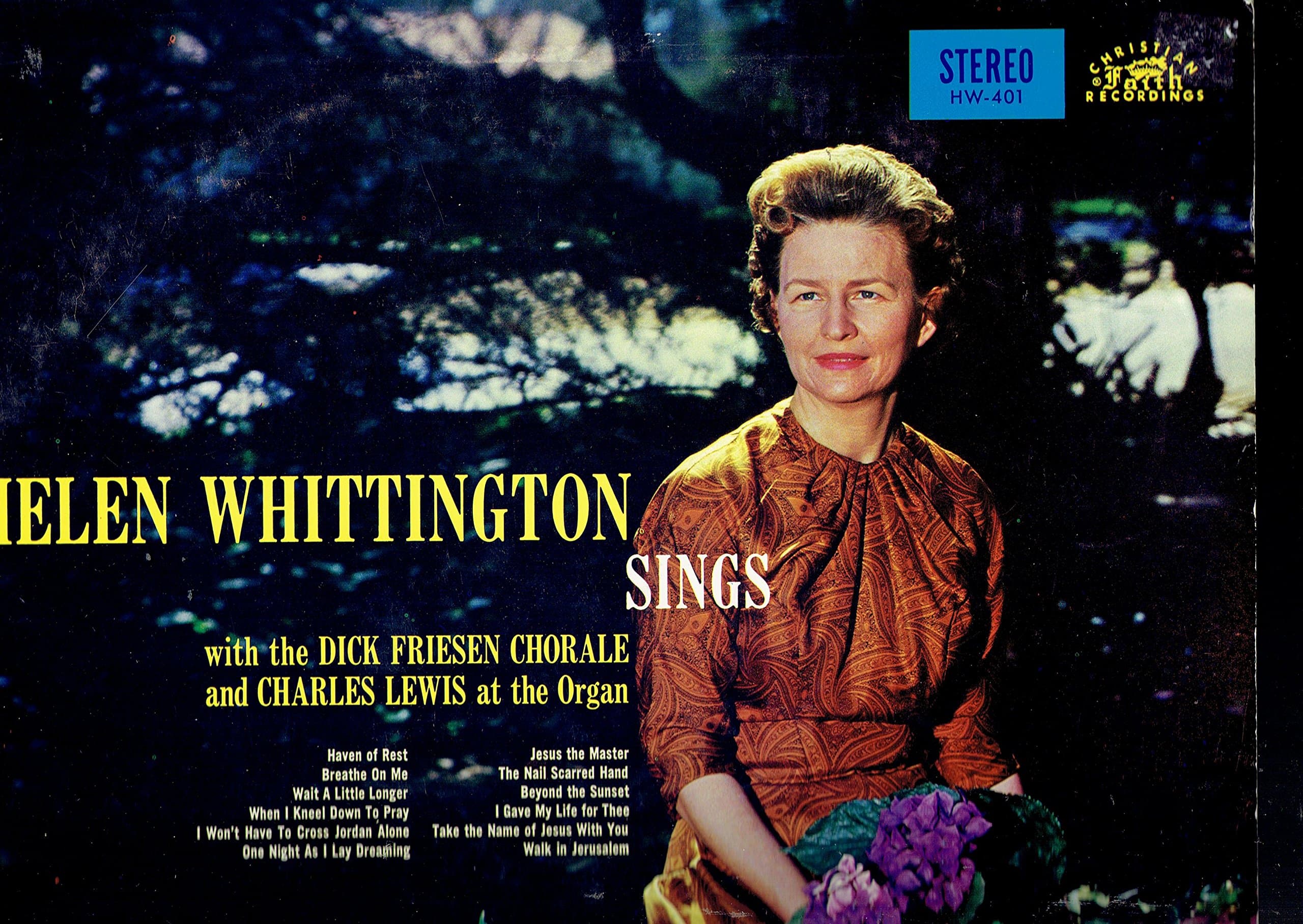 Helen Whittington Sings ( Vol.1) -- Stereo Vinyl LP Record by null