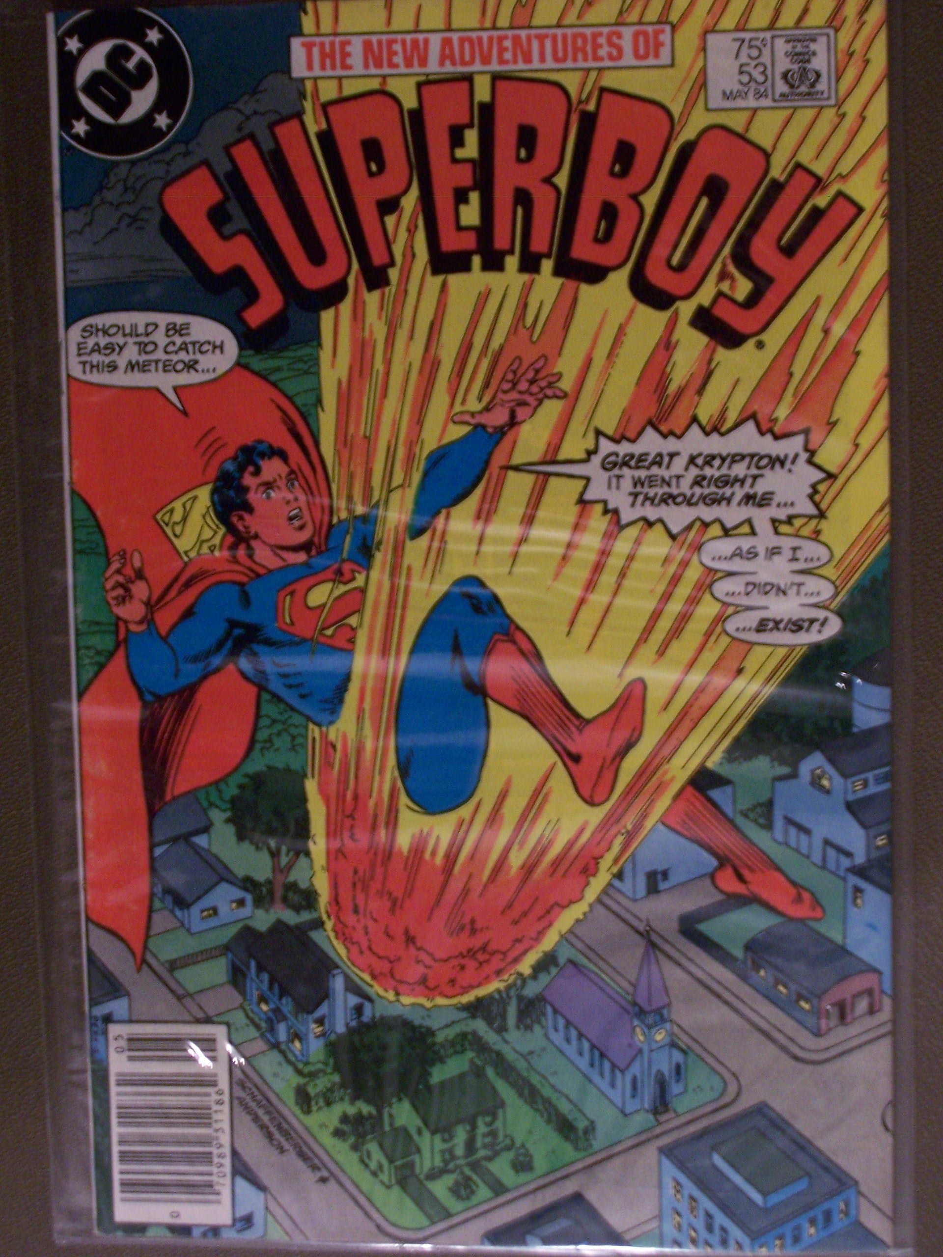 New Adventures of Superboy comic book "To Slay a Superboy" - No 53 - May 1984 [Comic] Paul Kupperberg by null