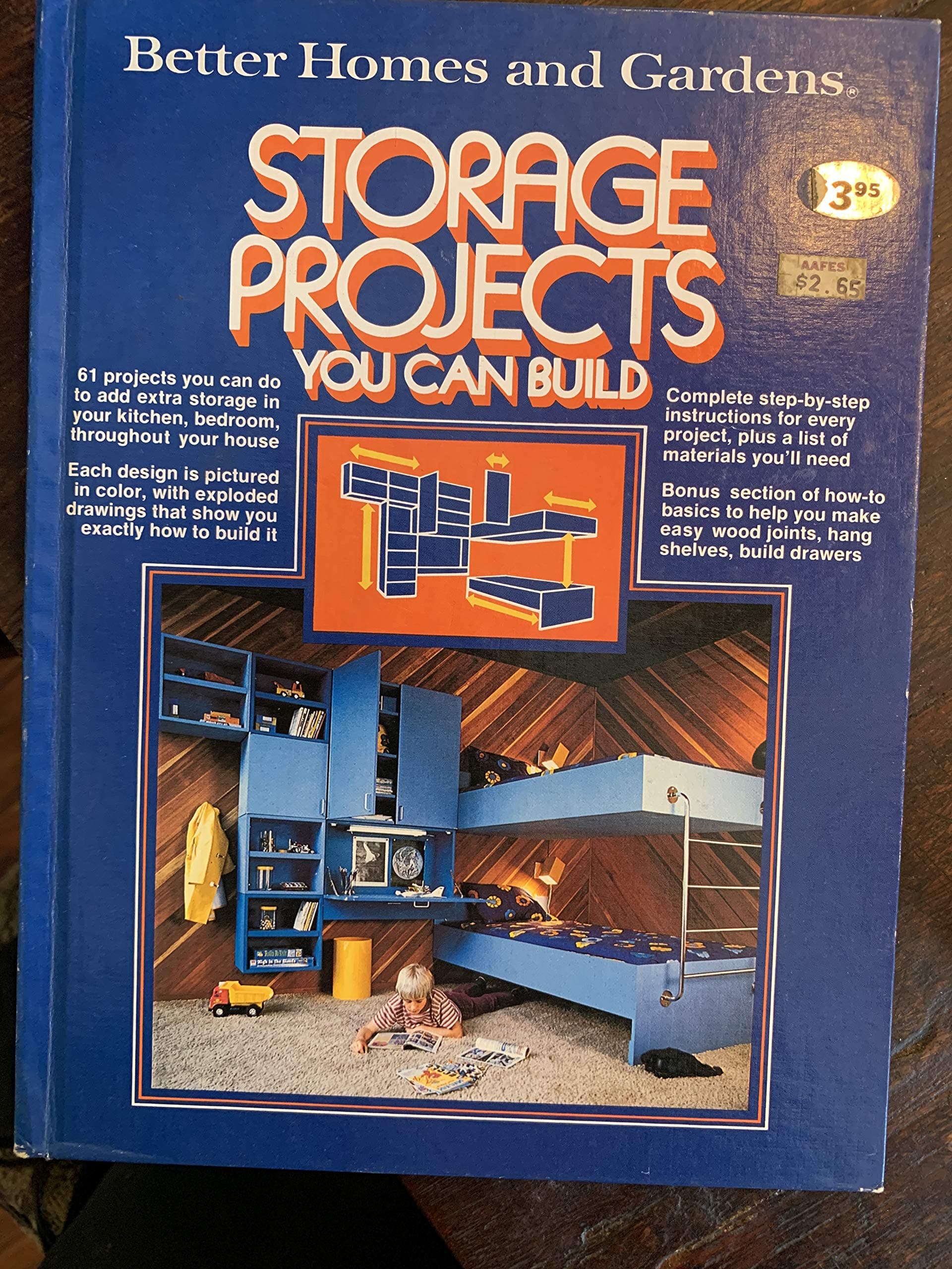 Better Homes and Gardens Storage Projects You Can Build [Hardcover] Unknown by null