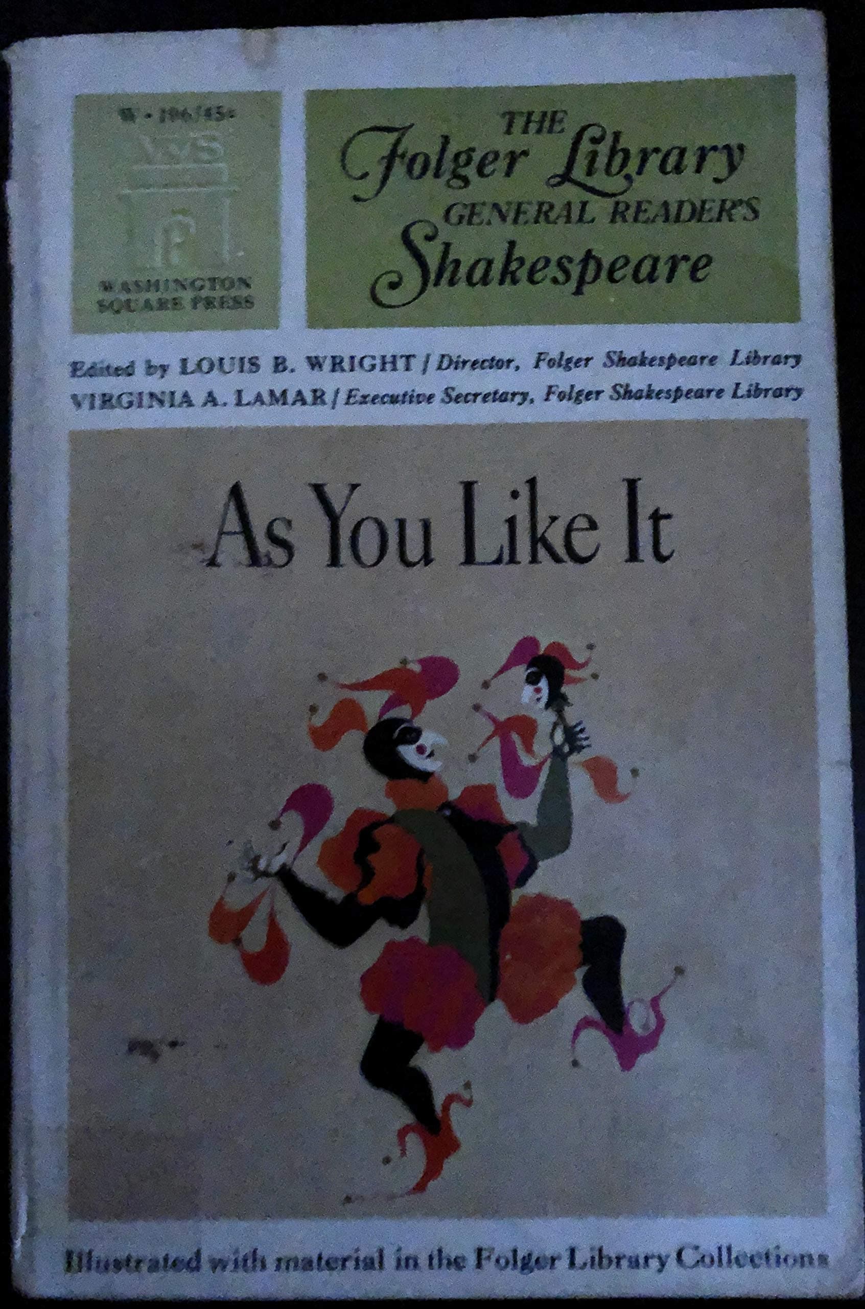 As You Like It [Hardcover] Shakespeare, William; Werstine Ph.D., Paul and Mowat, Dr. Barbara A. by null