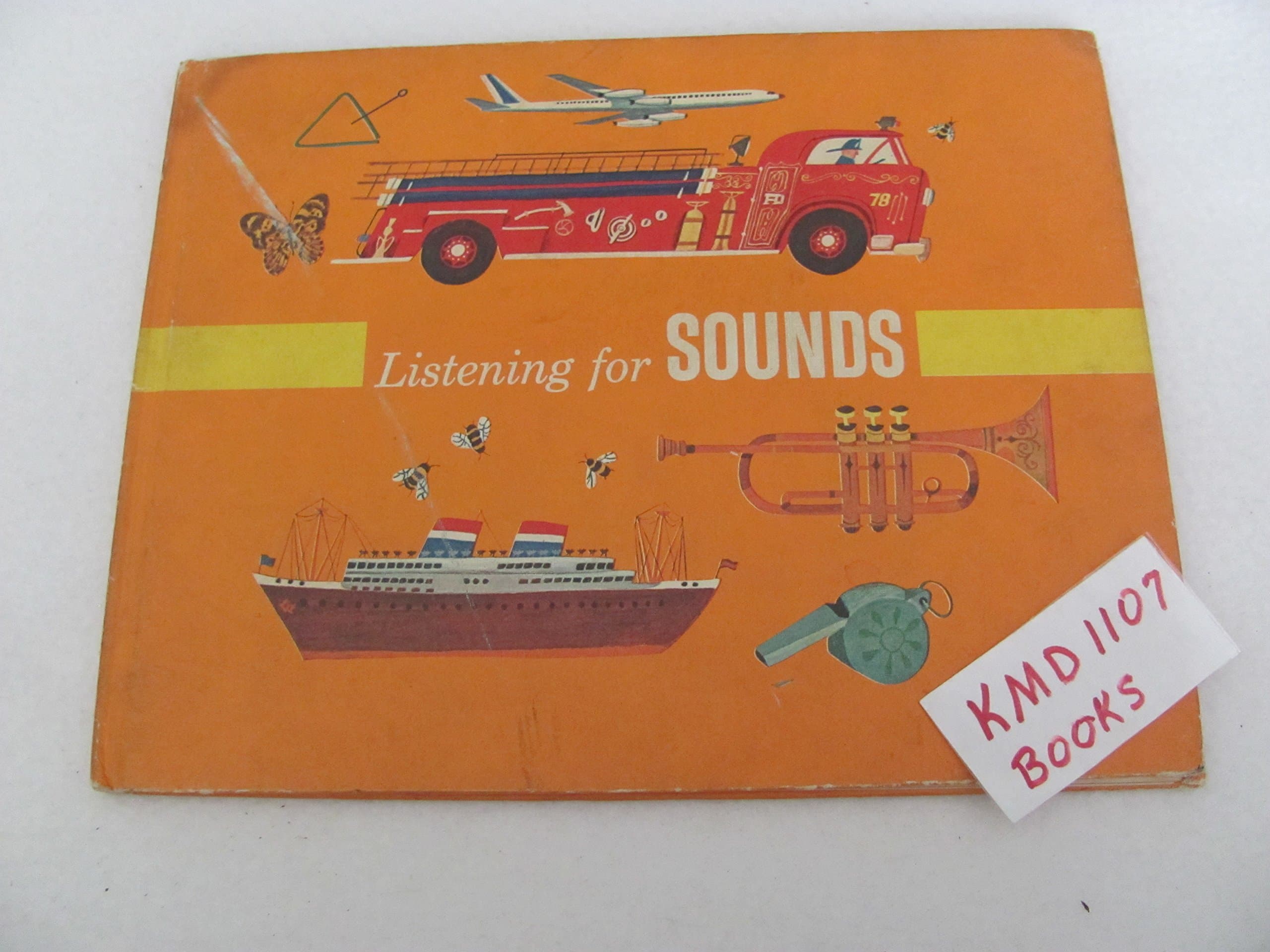 Listening for Sounds By Adelaide Holl (Vintage Hardcover 1970) Britannica's Pre-School Library (First Adventures in Learning Program) [Hardcover] Adelaide Holl by null