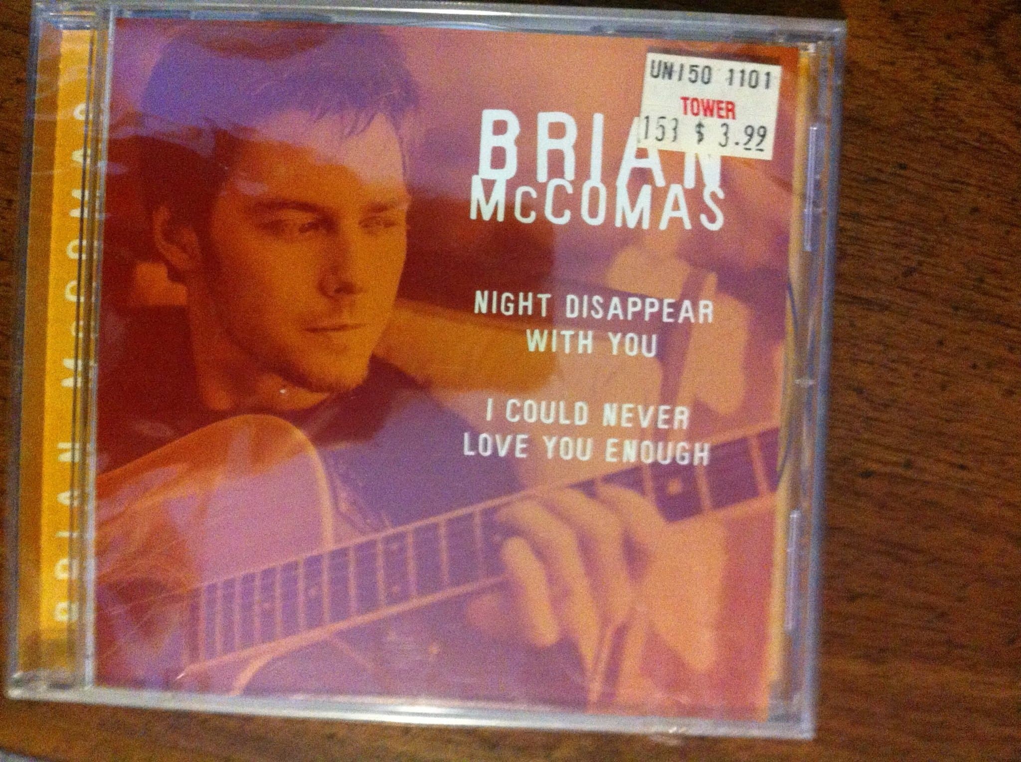 Night Disappear With You / I Can Never Love Enough [Audio CD] Mccomas, Brian