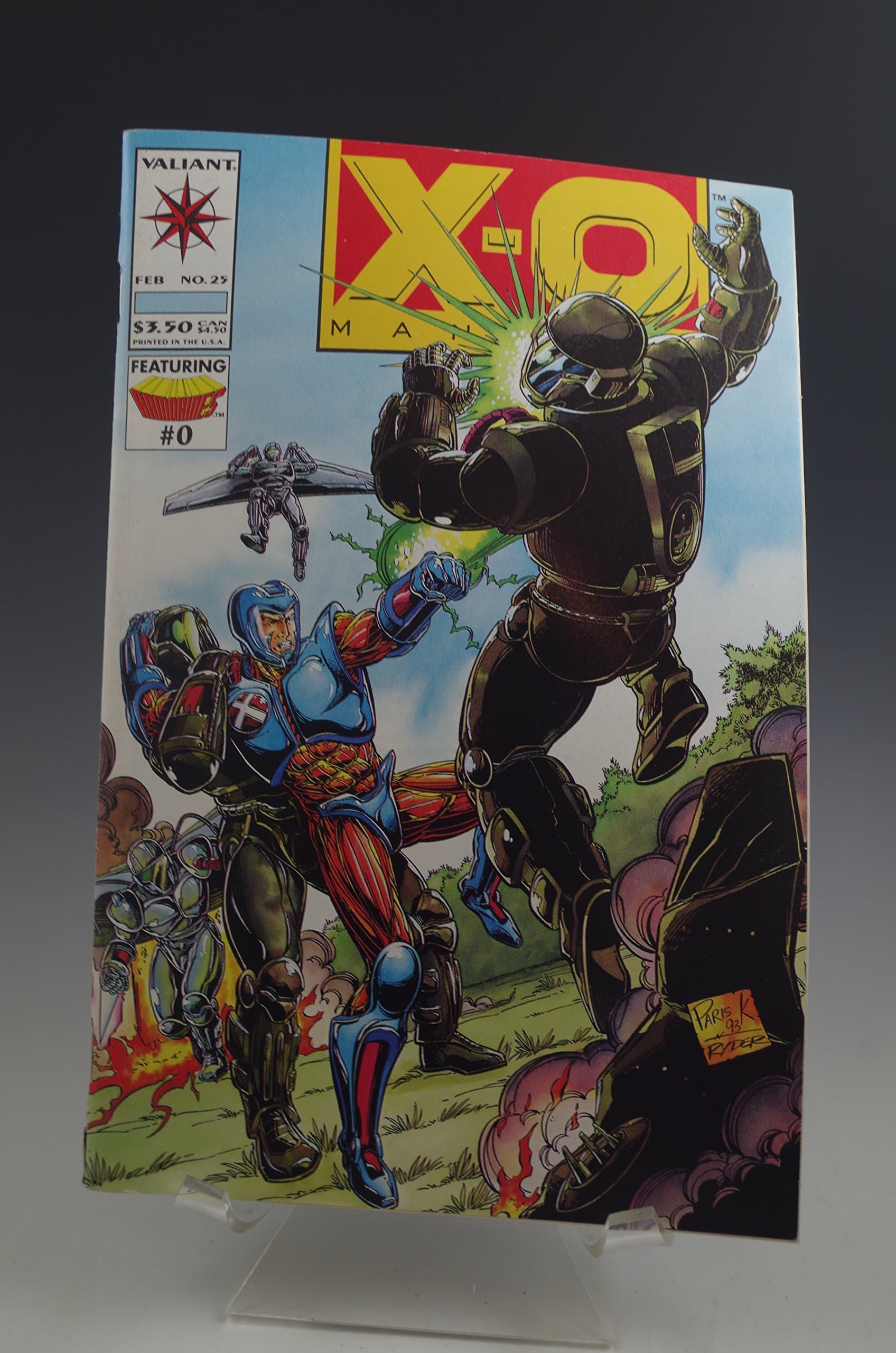 X-O MANOWAR #25 VALIANT COMICS BOOK 1994 [Paperback] Lewins by null