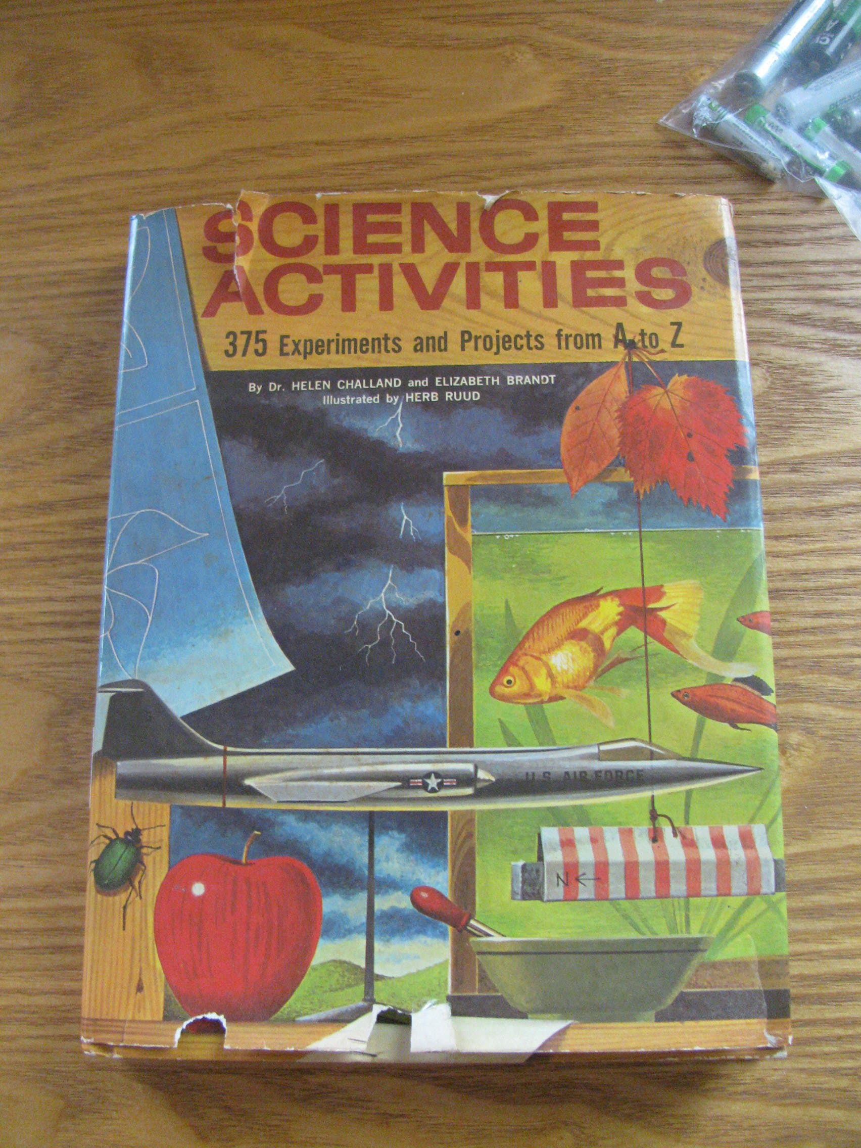 SCIENCE ACTIVITIES 375 Experiments and Projects from A to Z by Helen Dr.; Brandt Elizabeth Challand