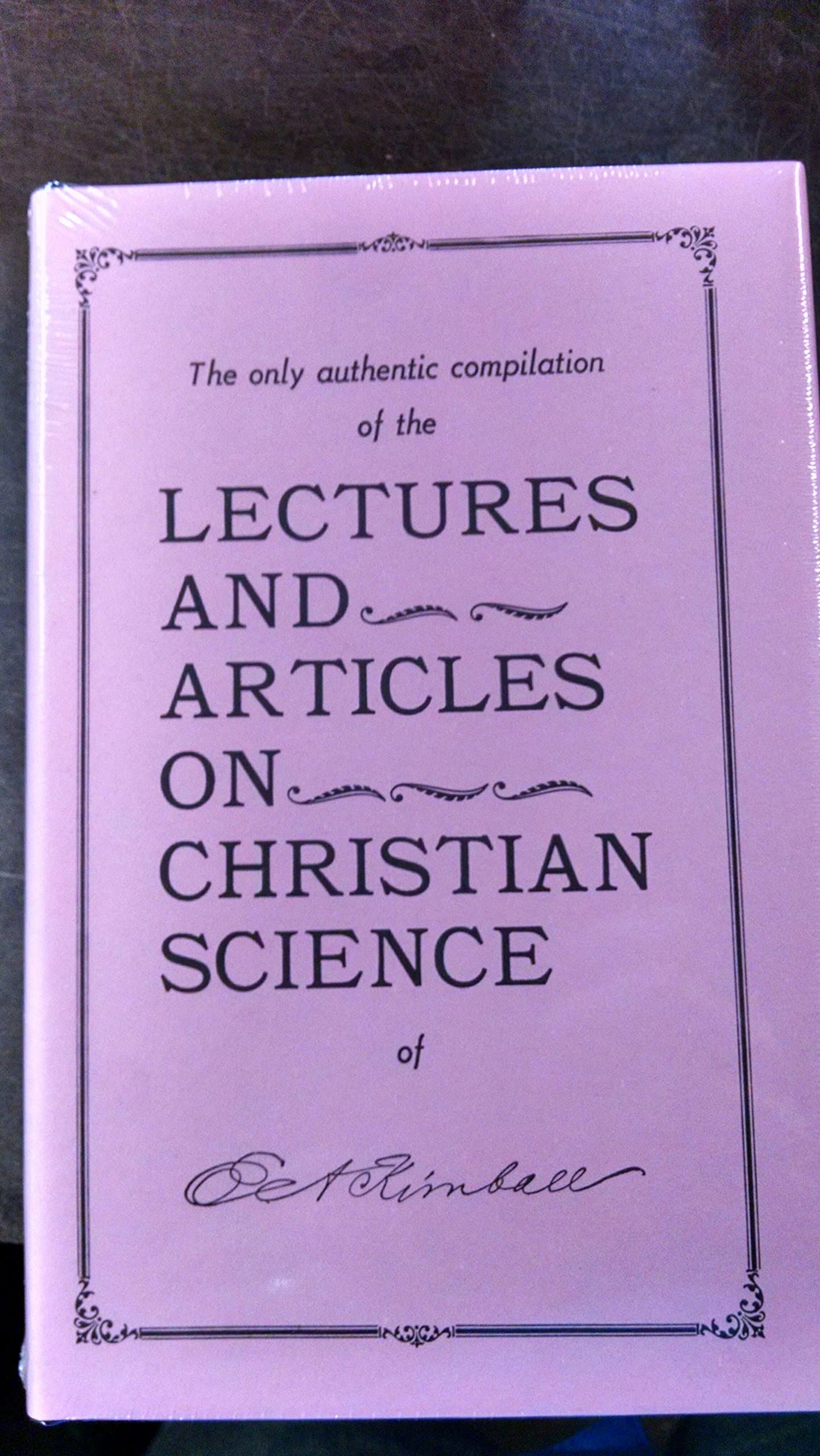 Lectures and Articles on Christian Science [Hardcover] Draper, John S. by null