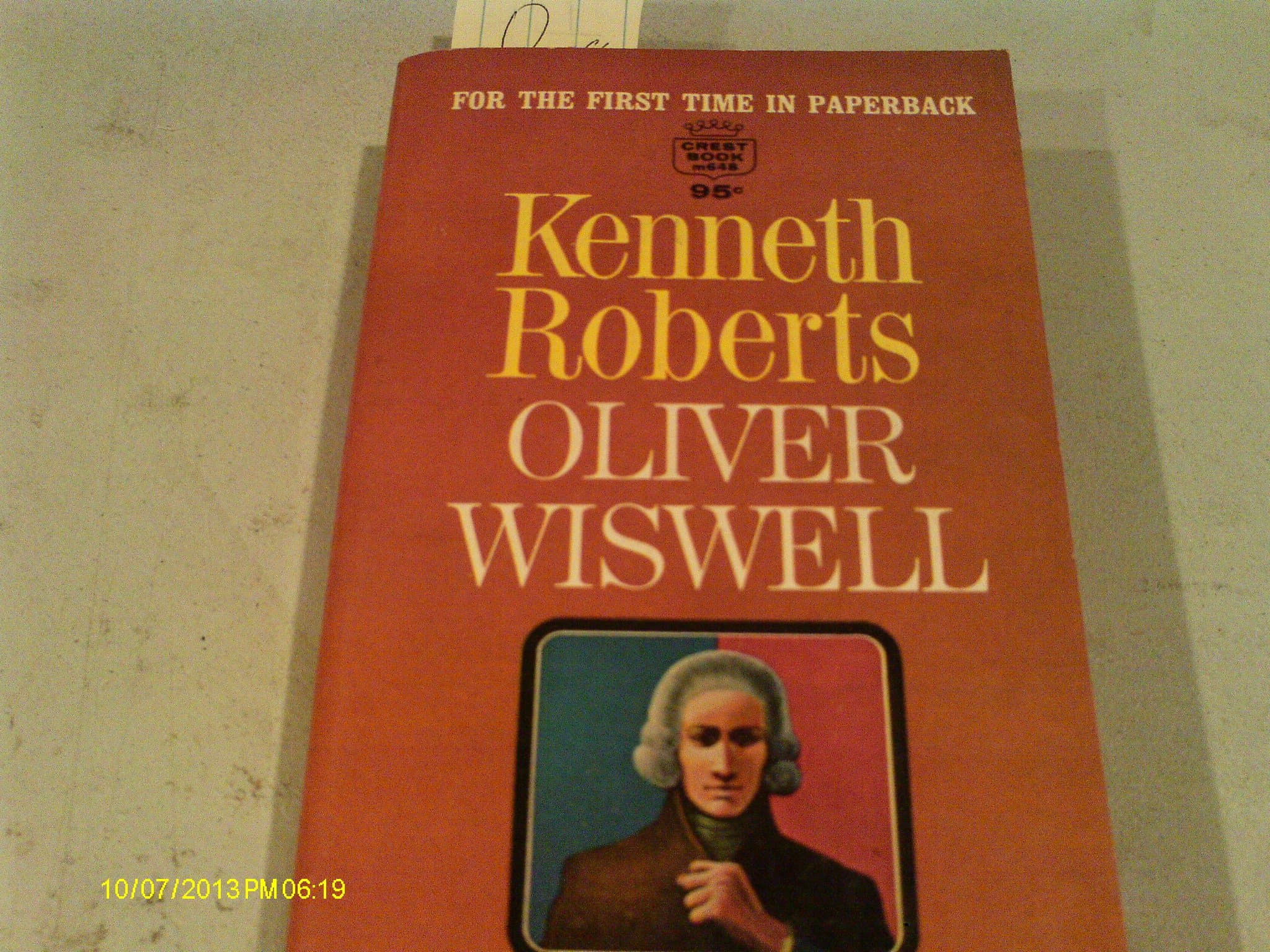 Oliver Wiswell by Kenneth Roberts