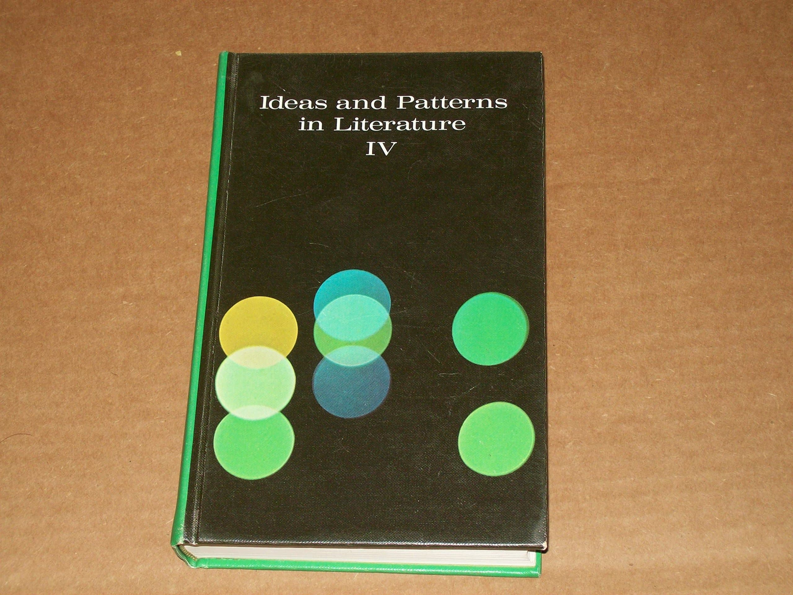 Ideas And Patterns In Literature Iii. [Hardcover] KNAPP, EDGAR H.; LEARY, WILLIAM G. by null