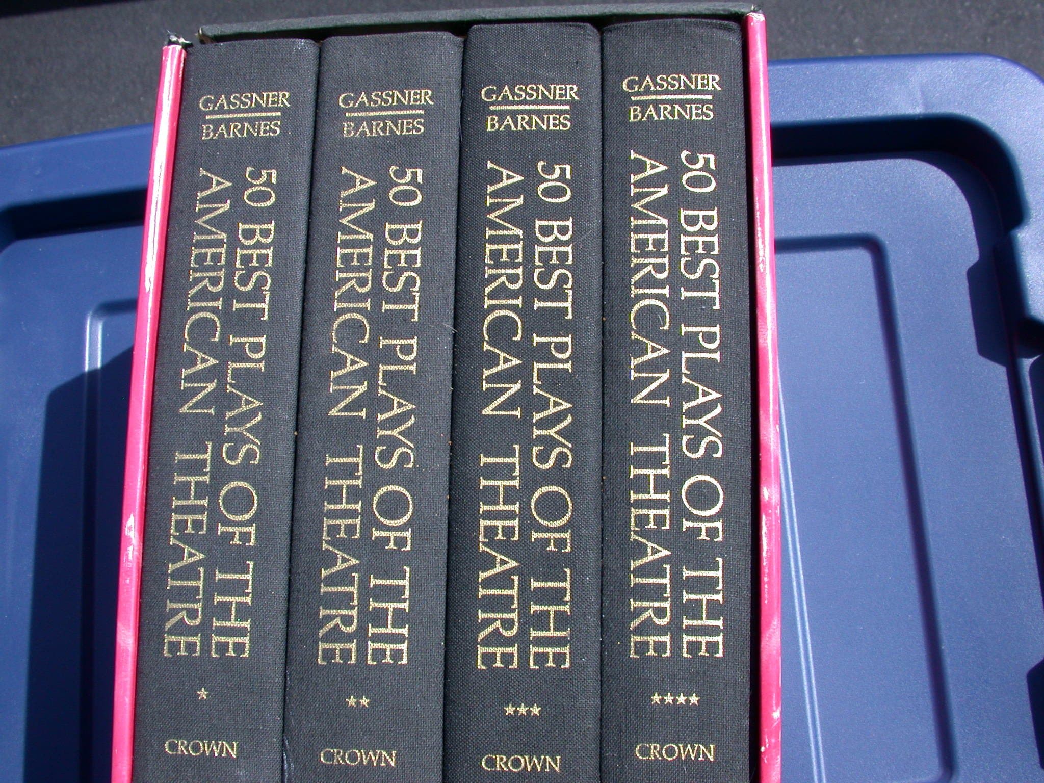 50 Best Plays of the American Theatre: Complete (4-volume box set) by Barnes, Clive (Selected By)