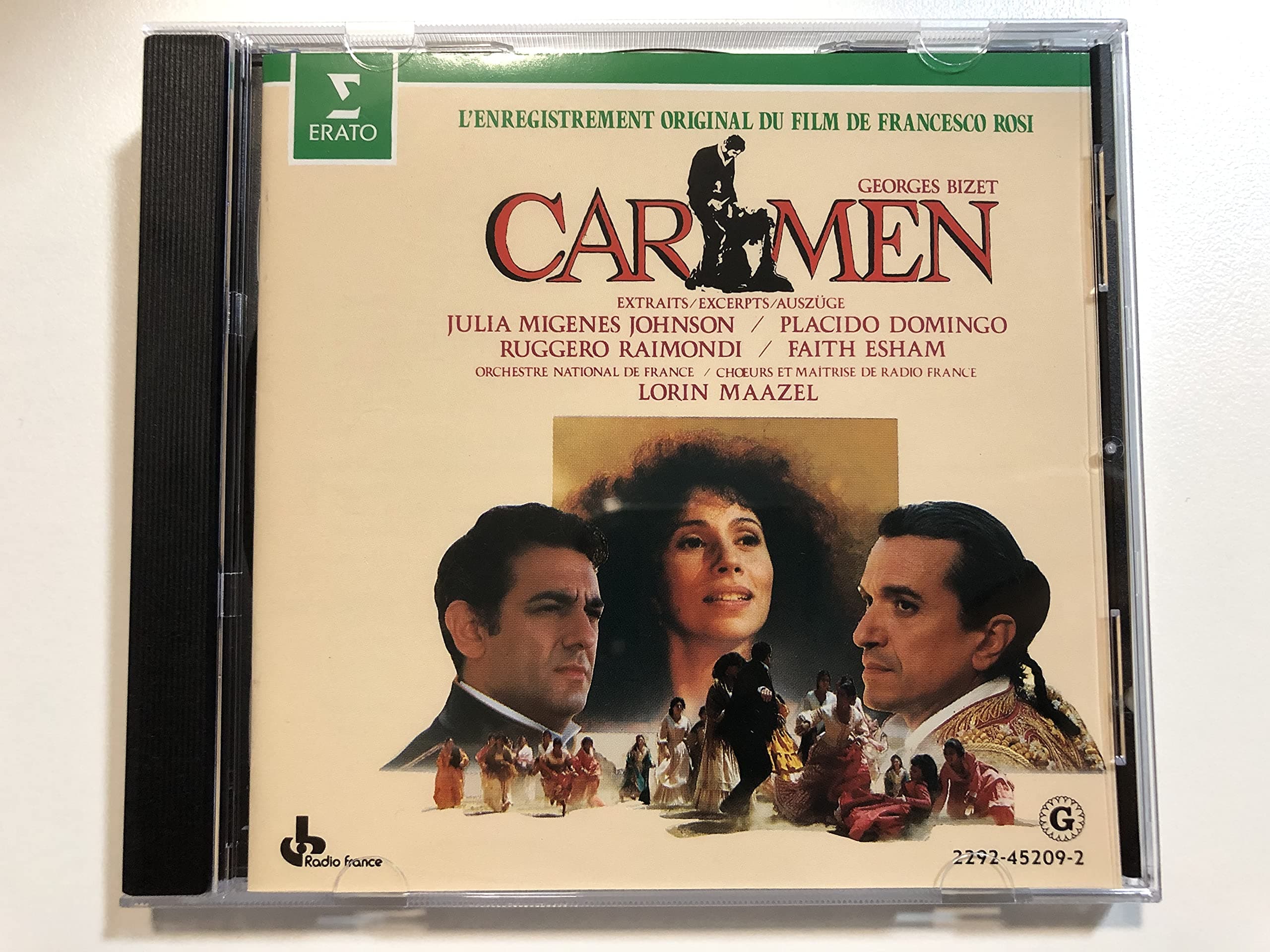 Bizet: Carmen / Maazel (1984 film) [highlights] [Audio CD] Georges Bizet; Orchestre National de France; Lorin Maazel; Julia Migenes; Pl�cido Domingo; Faith Esham; Susan Daniel and Fran�ois Le Roux by null