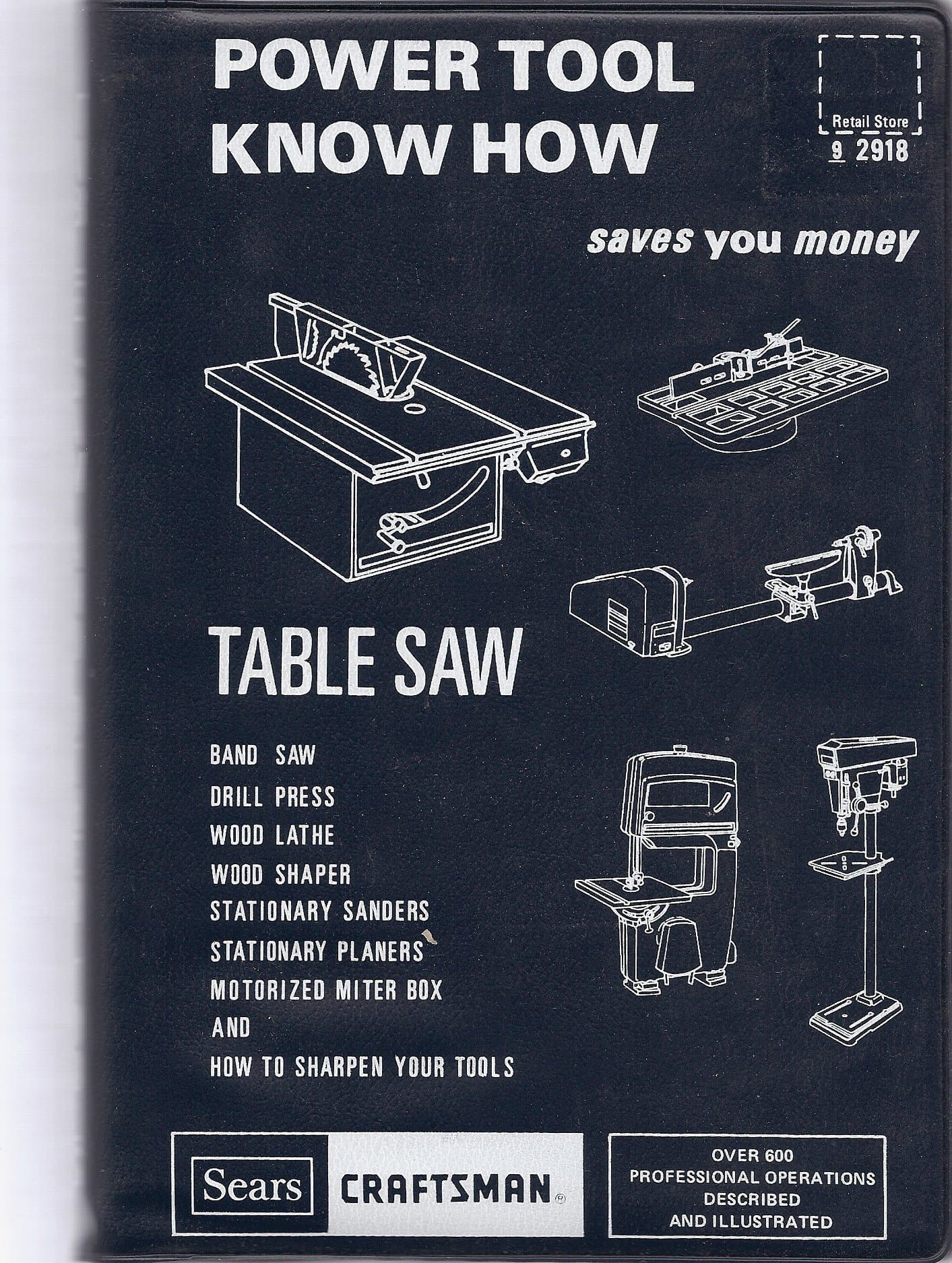 Power Tool Know How: Table Saw; Band Saw, Drill Press, Wood Lathe, Wood Shaper, Stationary Sanders, Stationary Planers, Motorized Miter Box and How to Sharpen Your Tools; Saves You Money