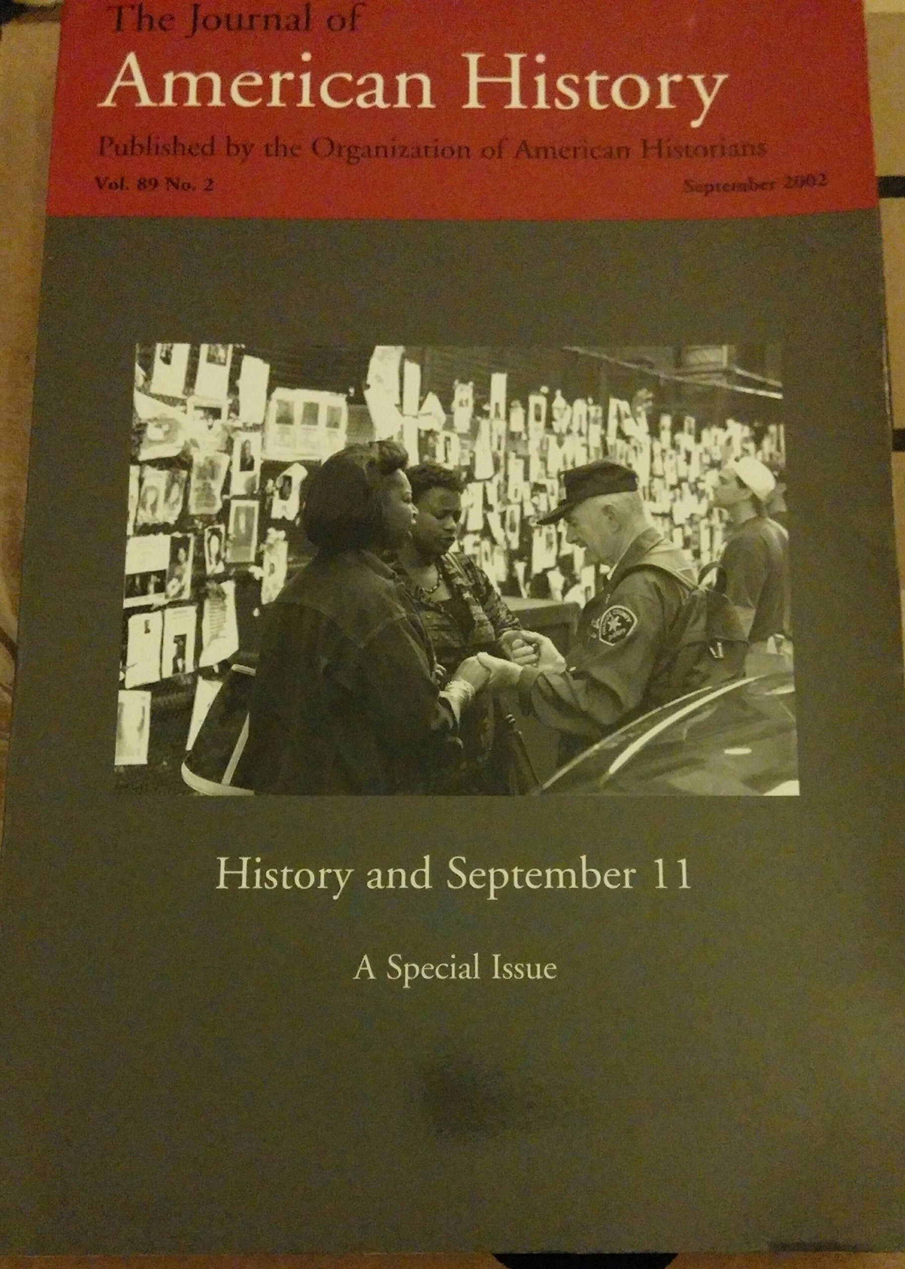 Journal of American History, The: Vol. 89, No. 2, September 2002 [Paperback] Organization of American Historians