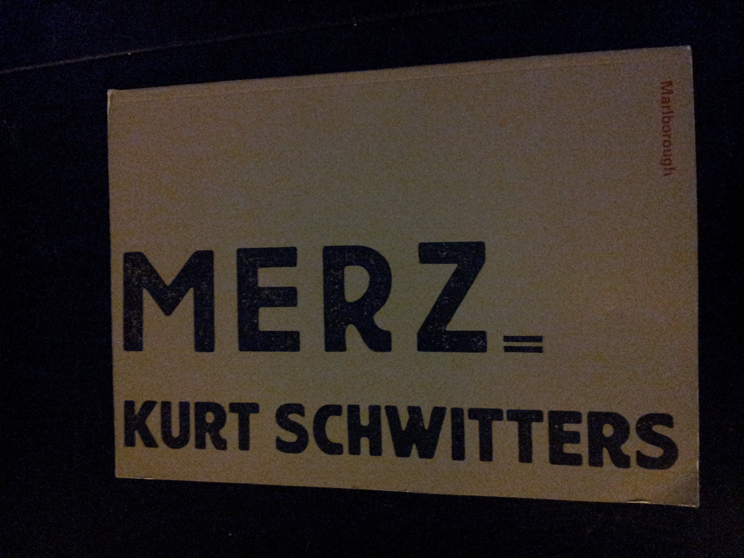 Kurt Schwitters, Merz [Paperback] KURT. SCHWITTERS by null