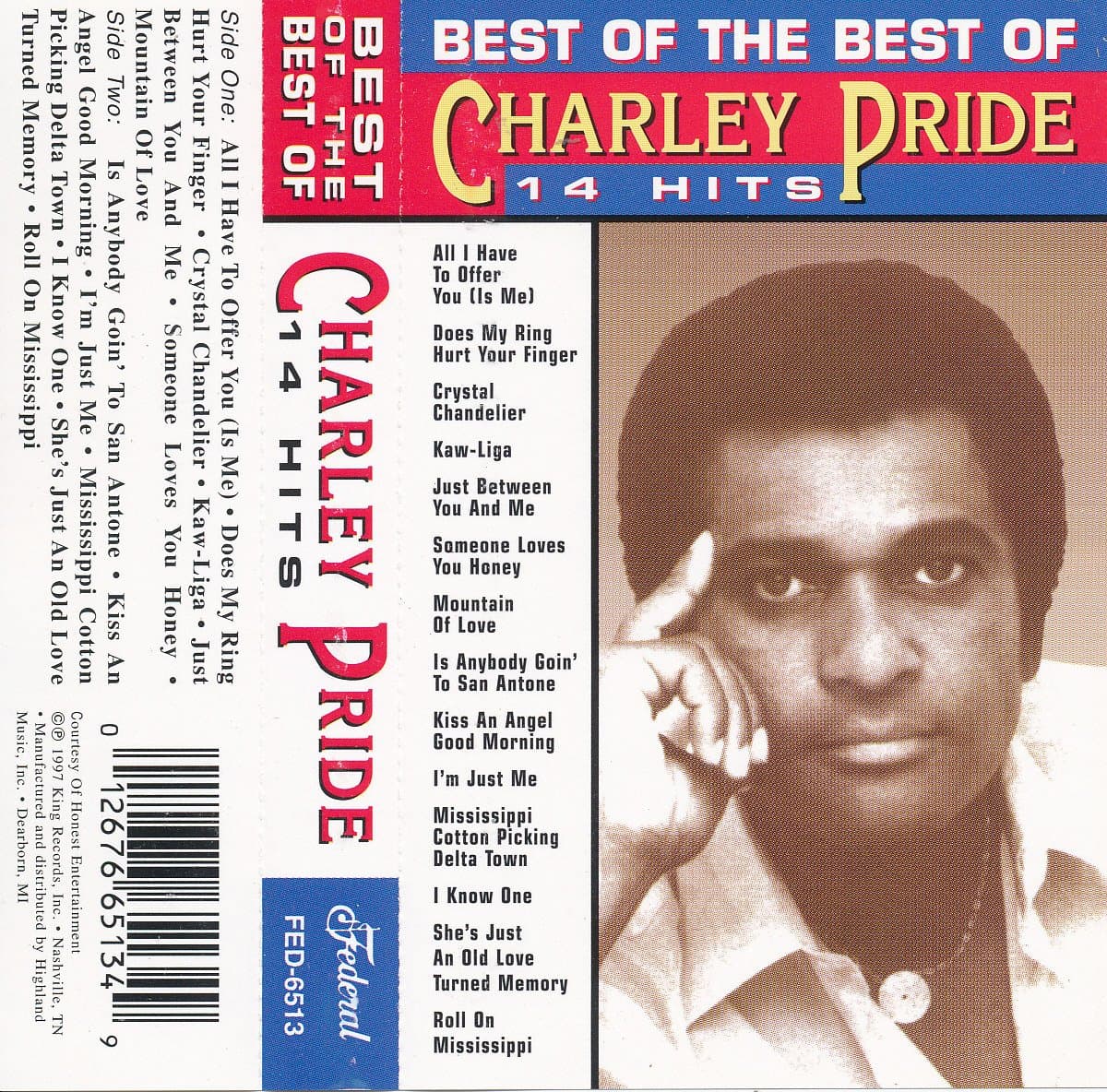 Best of the Best of Charley Pride: 14 Hits [Audio Cassette] Pride, Charley by null