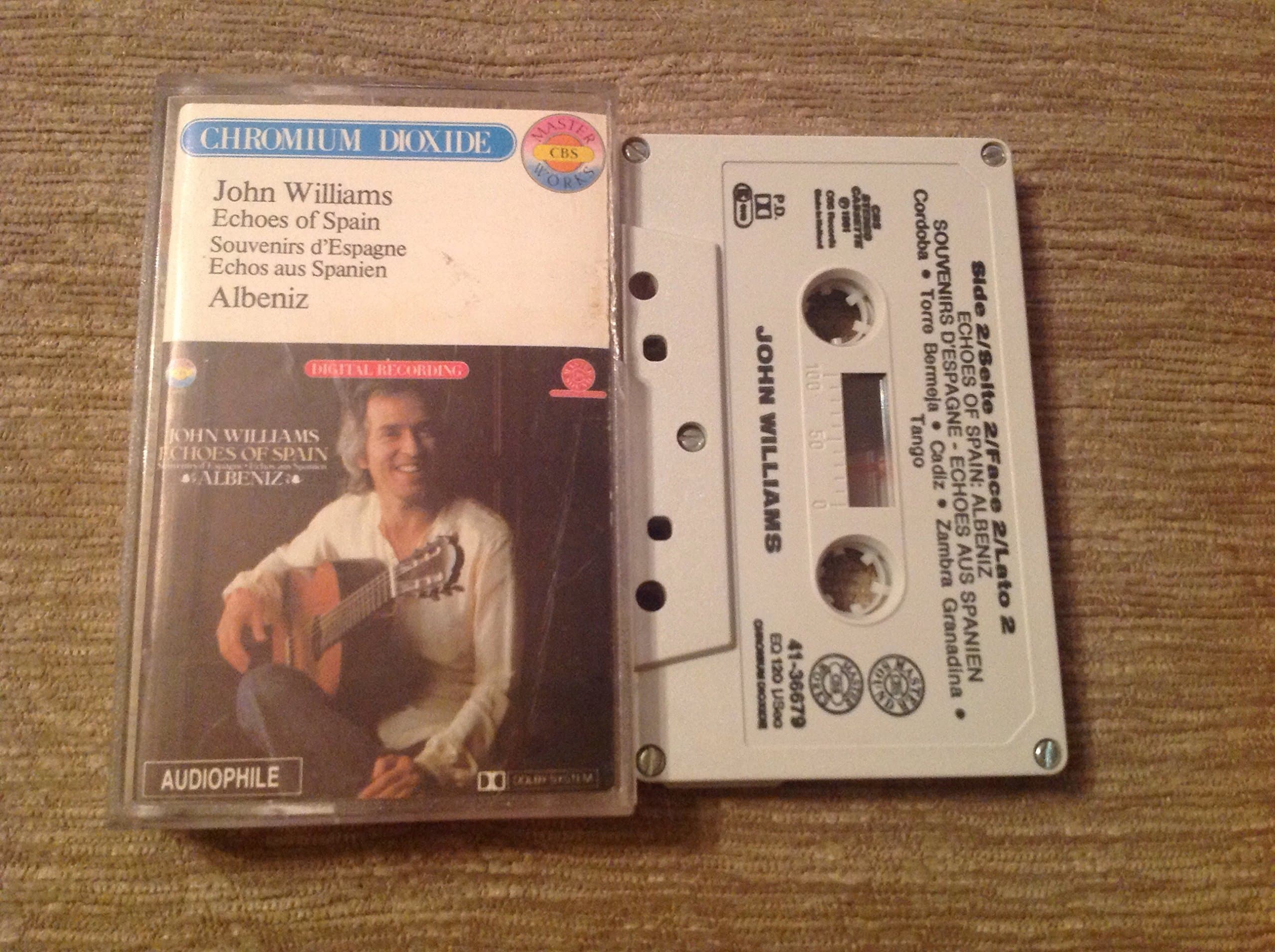 Albeniz:Echoes of Spain [Audio Cassette] Williams,John by null