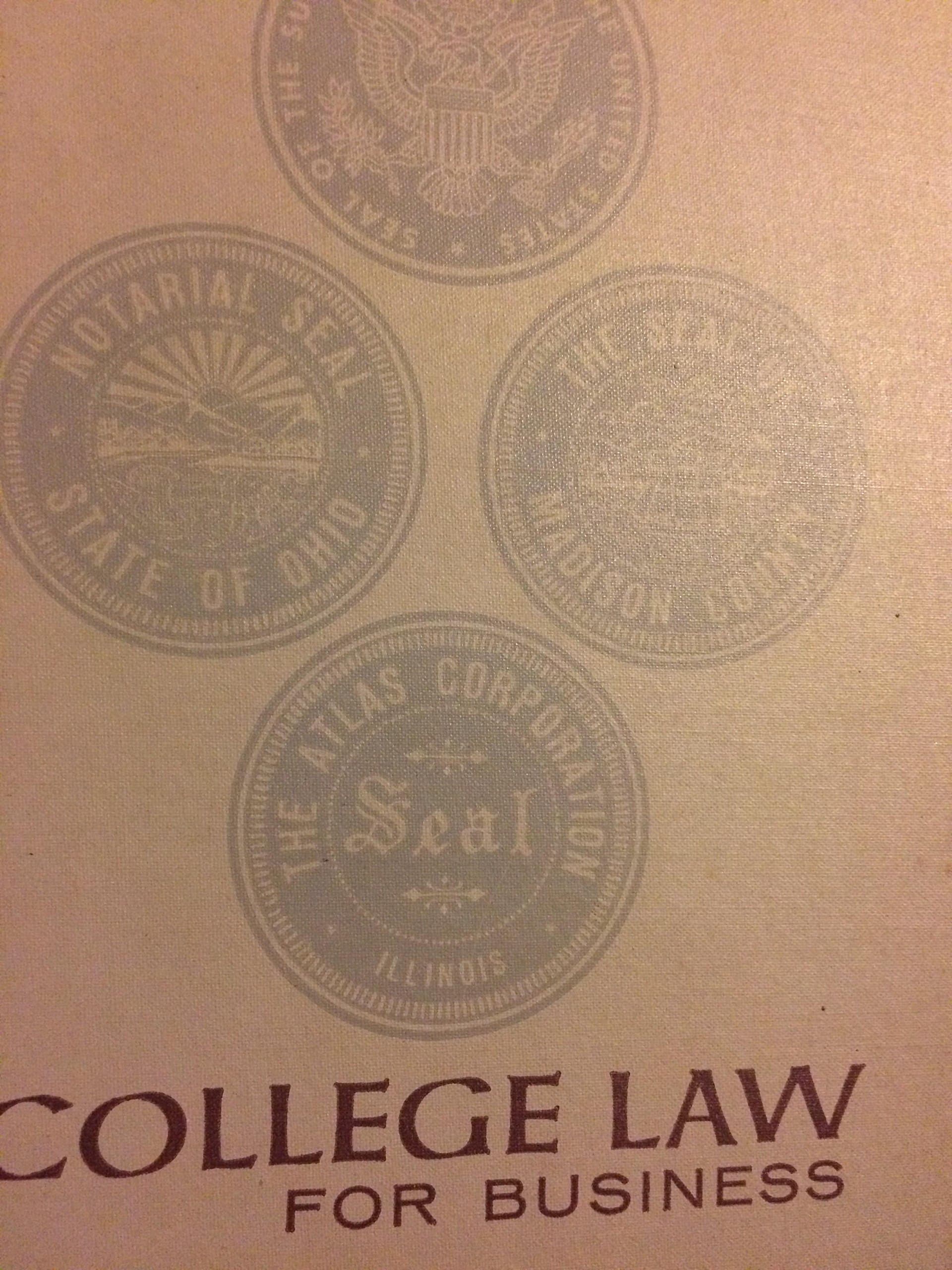 college law for business 6th edition [Hardcover] Charles, A. A. by null