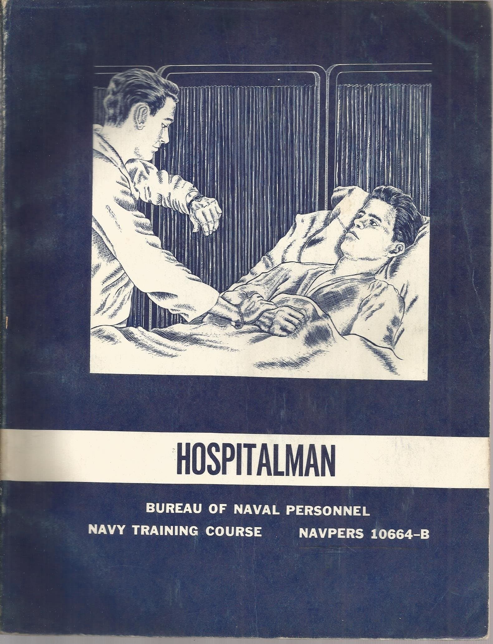 Hospitalman : a course in five parts with test material and instruction tests [Unknown Binding] U.S. Government by null