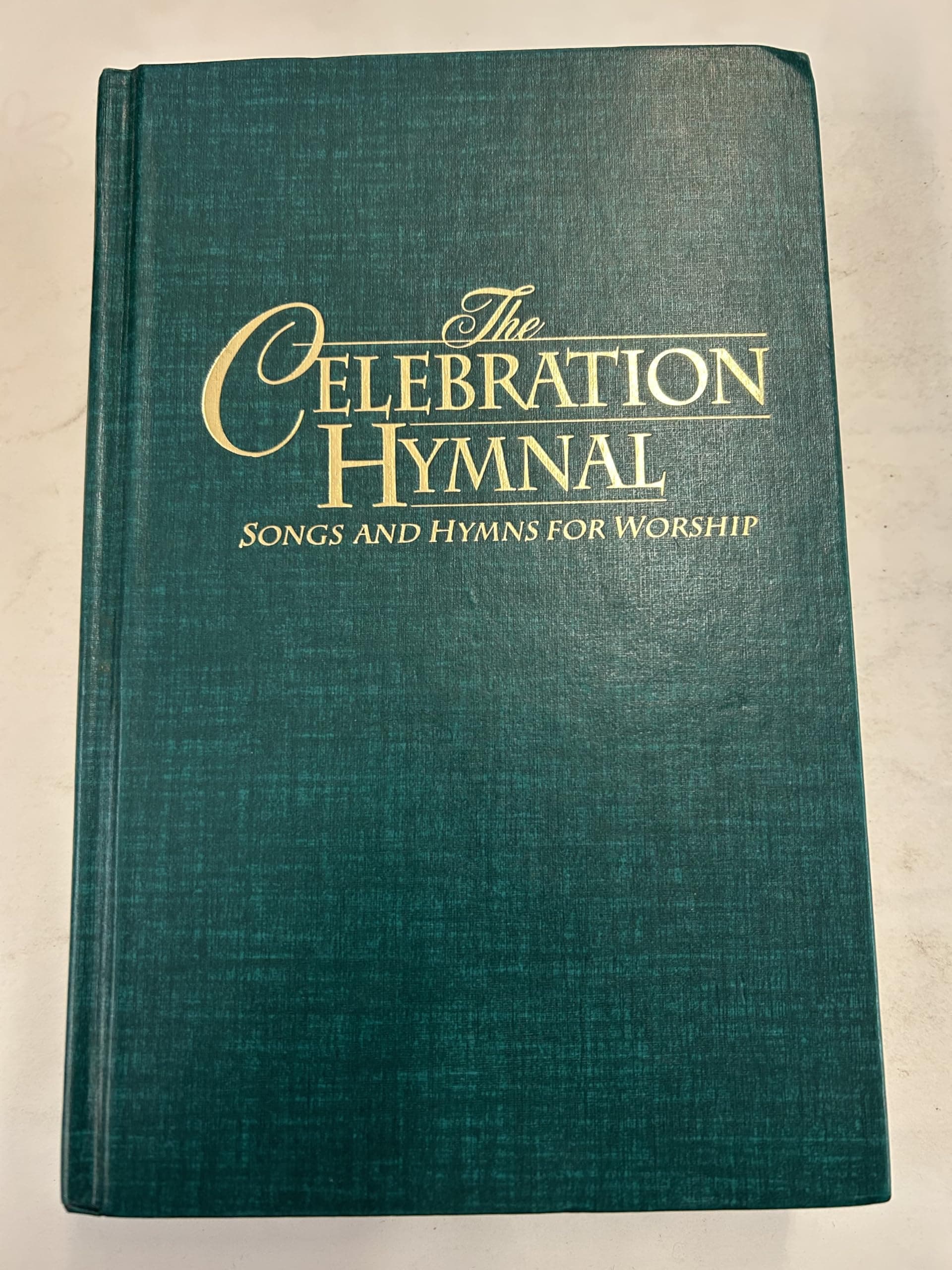 The Celebration Hymnal: Songs and Hymns for Worship, KJV, Teal (Green) by unknown author