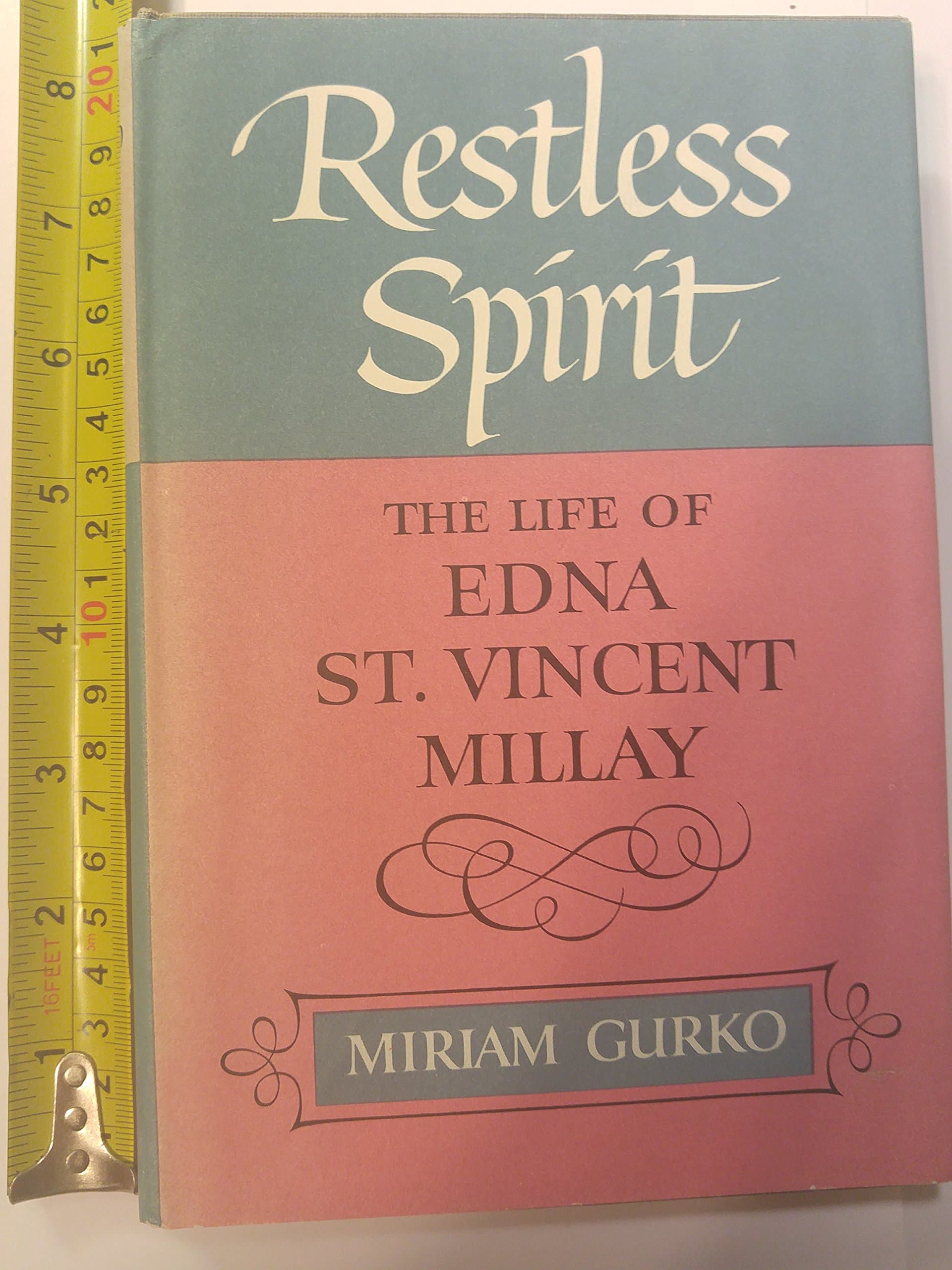 Restless Spirit: The Life of Edna St. Vincent Millay Miriam Gurko by null