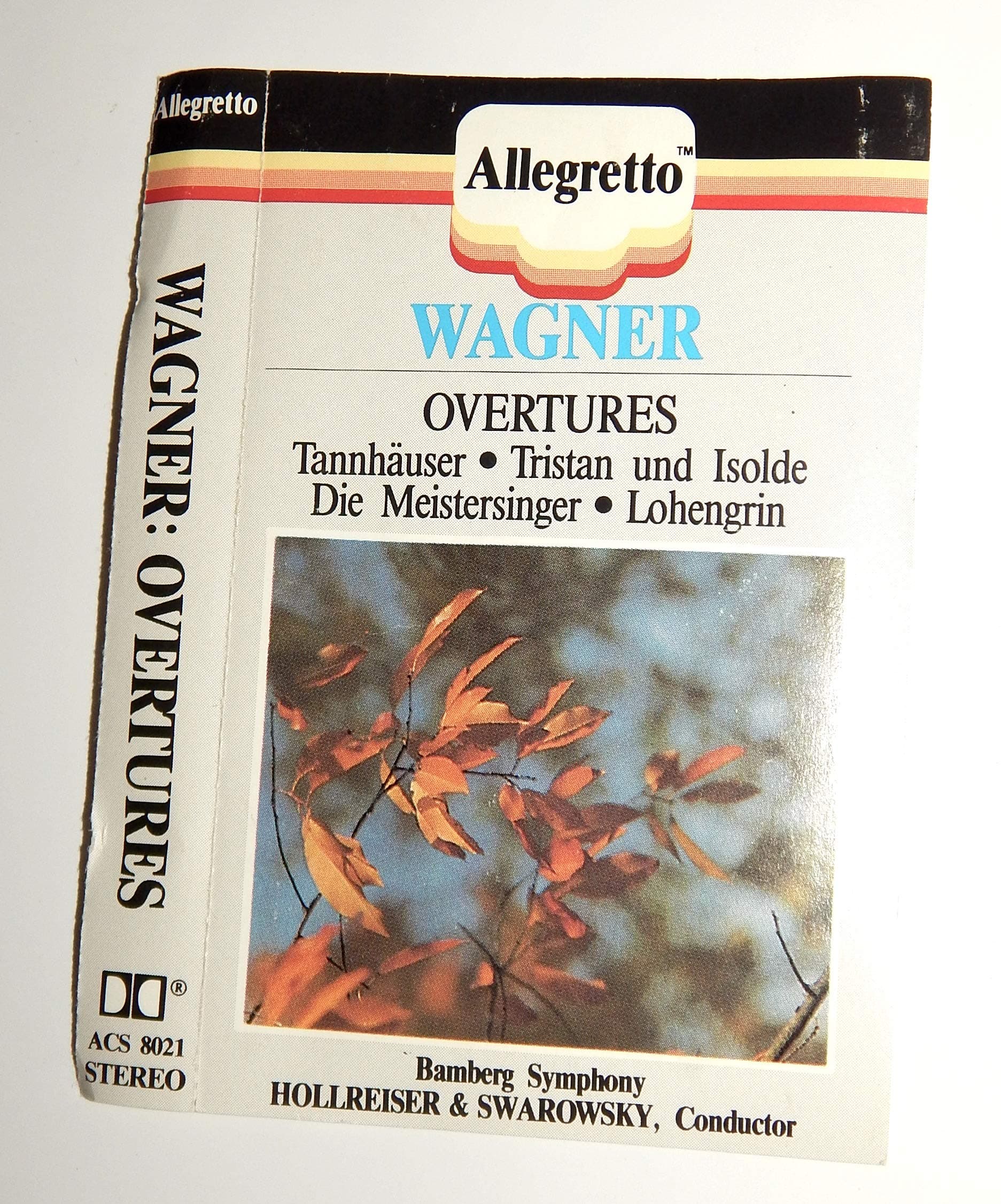 Wagner Overtures [Audio Cassette] Wagner; Richard Wagner; Hollreiser & Swarowsky and Bamberg Symphony by null