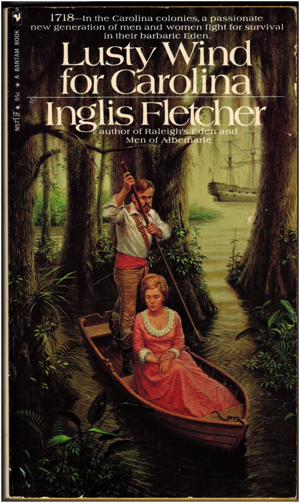 Lusty Wind For Carolina by Inglis Fletcher