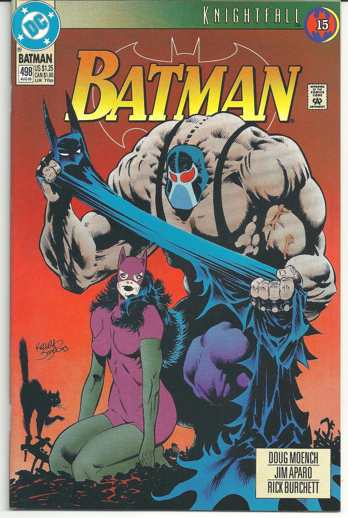 Batman #498 Knightfall #15 [Comic] Doug Moench