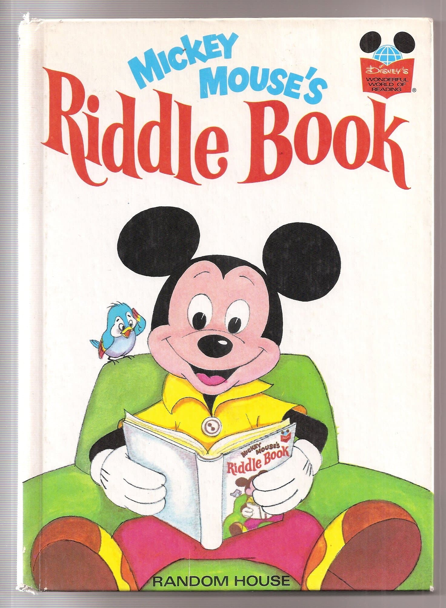 Mickey Mouse's Riddle Book (Disney's Wonderful World of Reading, Vol. 3) Disney Book Club by null