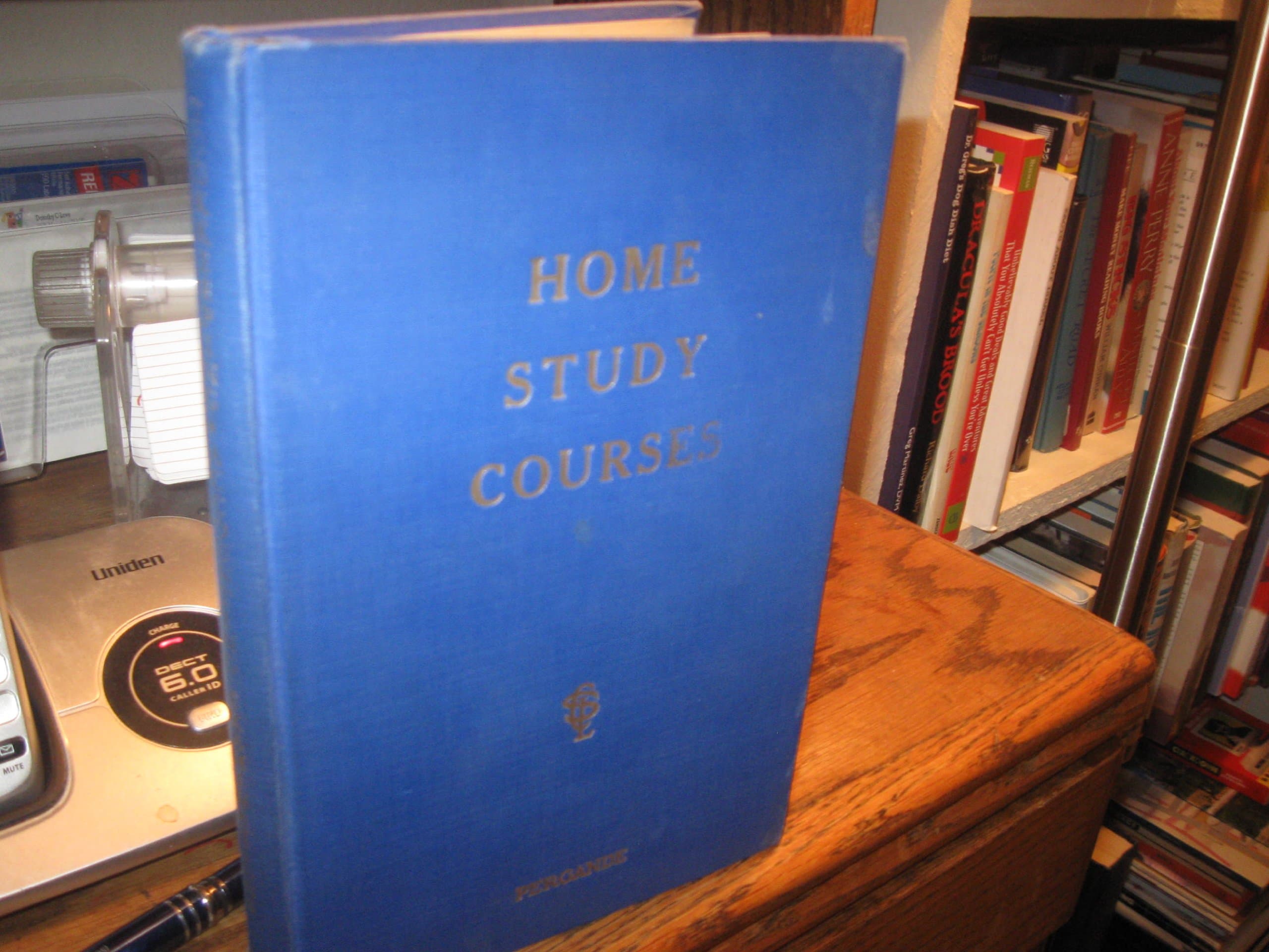 Home Study Courses Mental Tests Pergande 1935 [Hardcover] Pergande Milwaukee WI by null