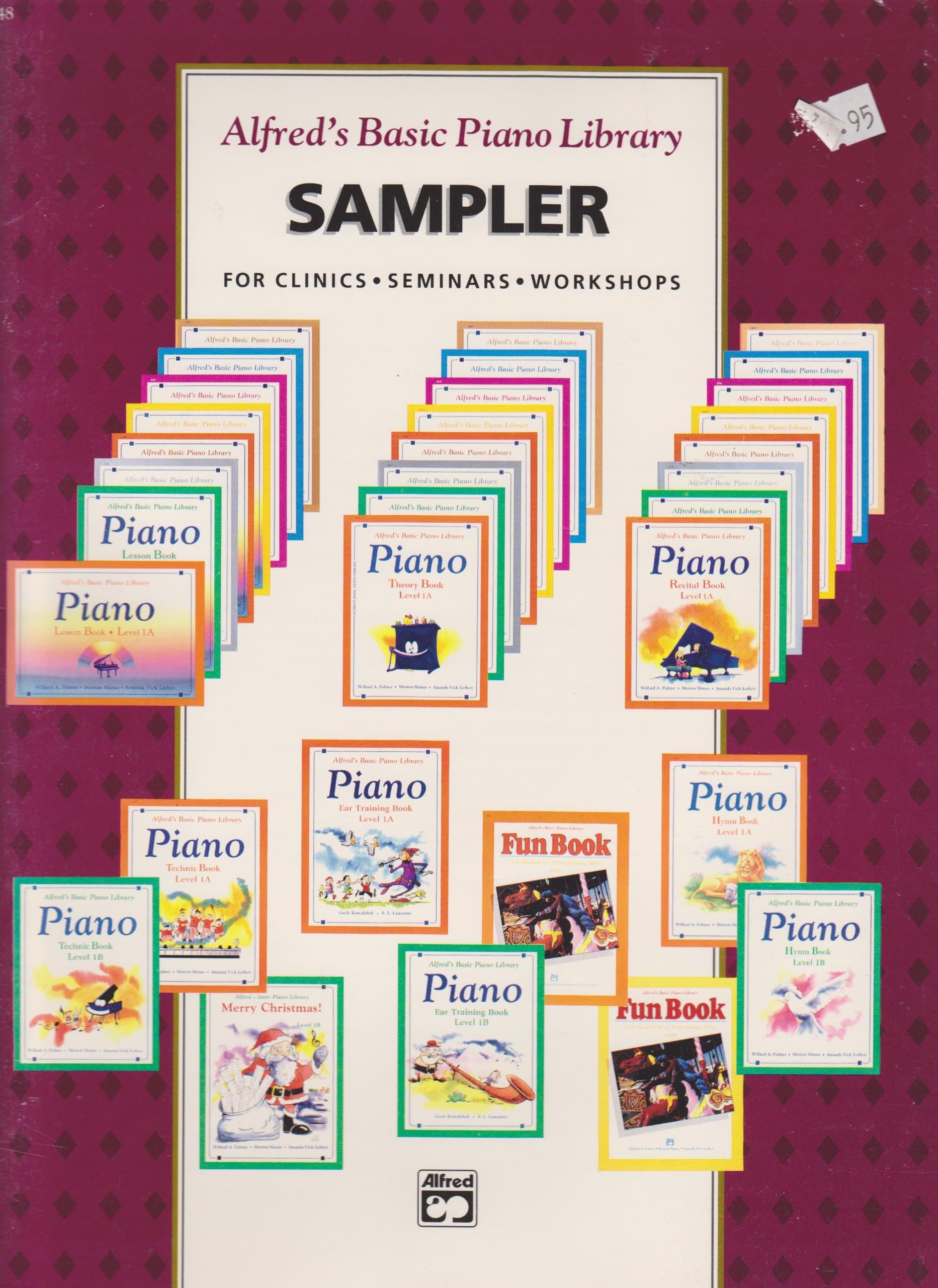 Alfred's Basic Piano Library Sampler for Clinics Seminars Workshops [Paperback] Alfred by null