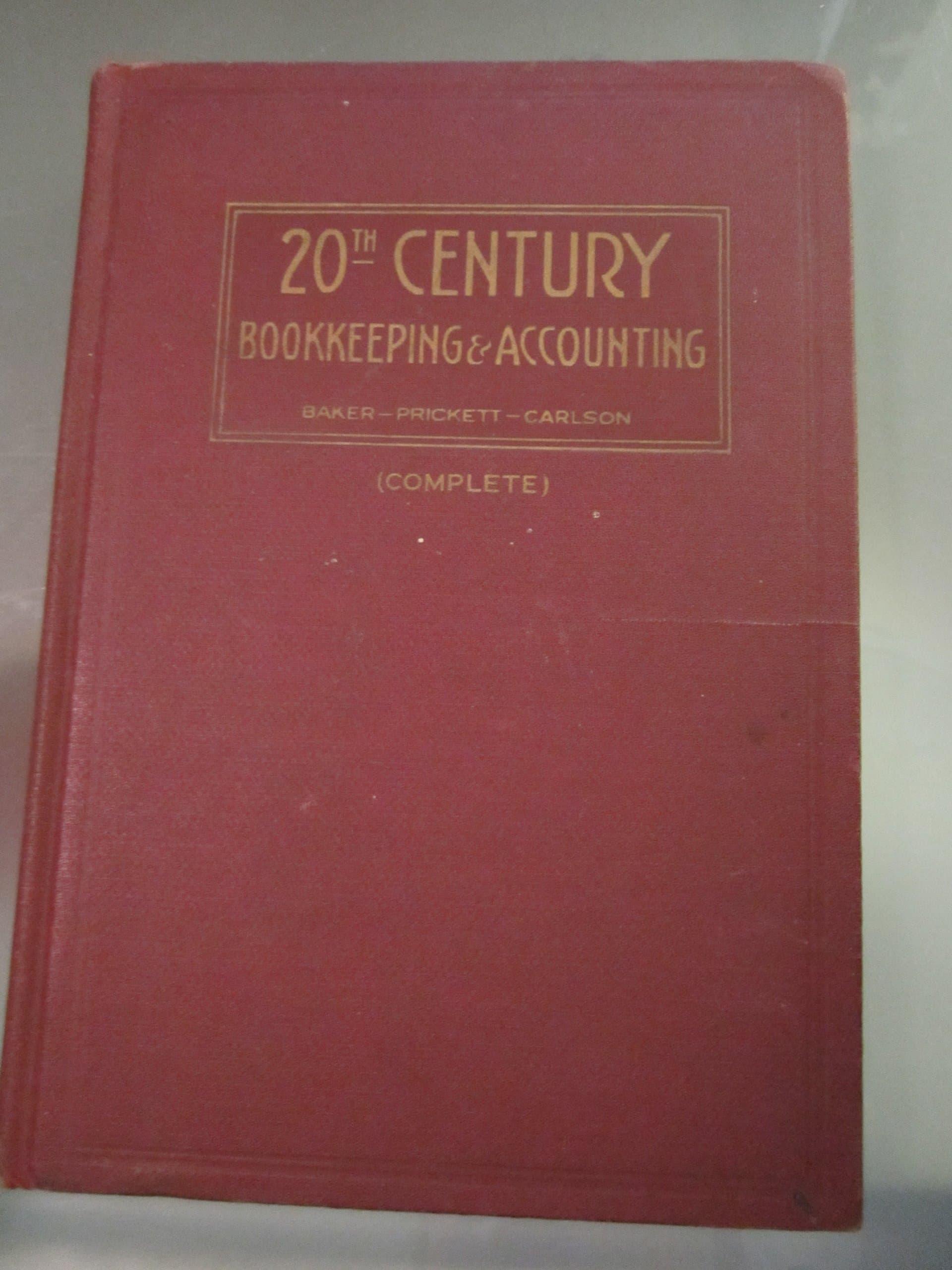 20th Century Bookkeeping and Accounting [Hardcover] Various by null