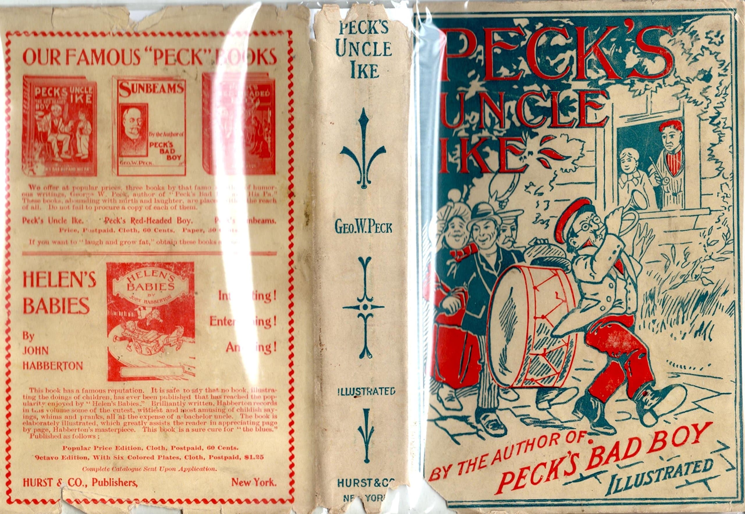 Peck's Uncle Ike and The Red Headed Boy [Hardcover] PECK, George W. by null