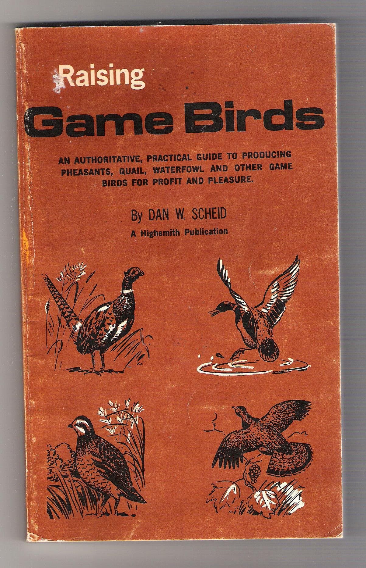 Raising Game Birds [Paperback] Dan Scheid - by null