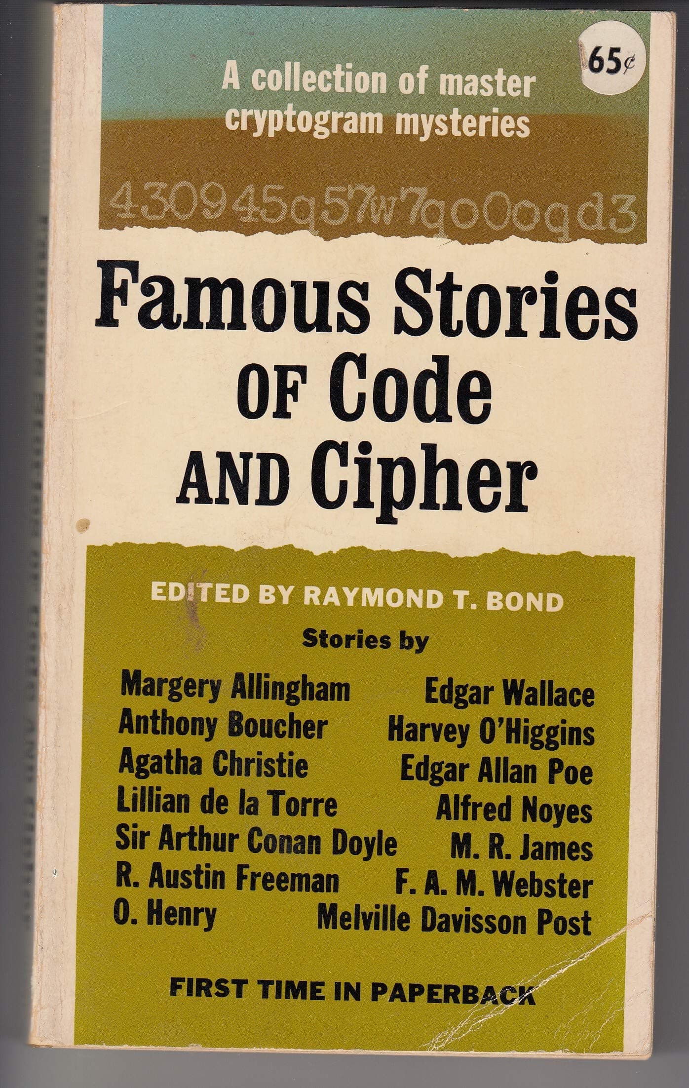 Famous Stories of Code and Cipher [Paperback] Raymond T. Bond by null