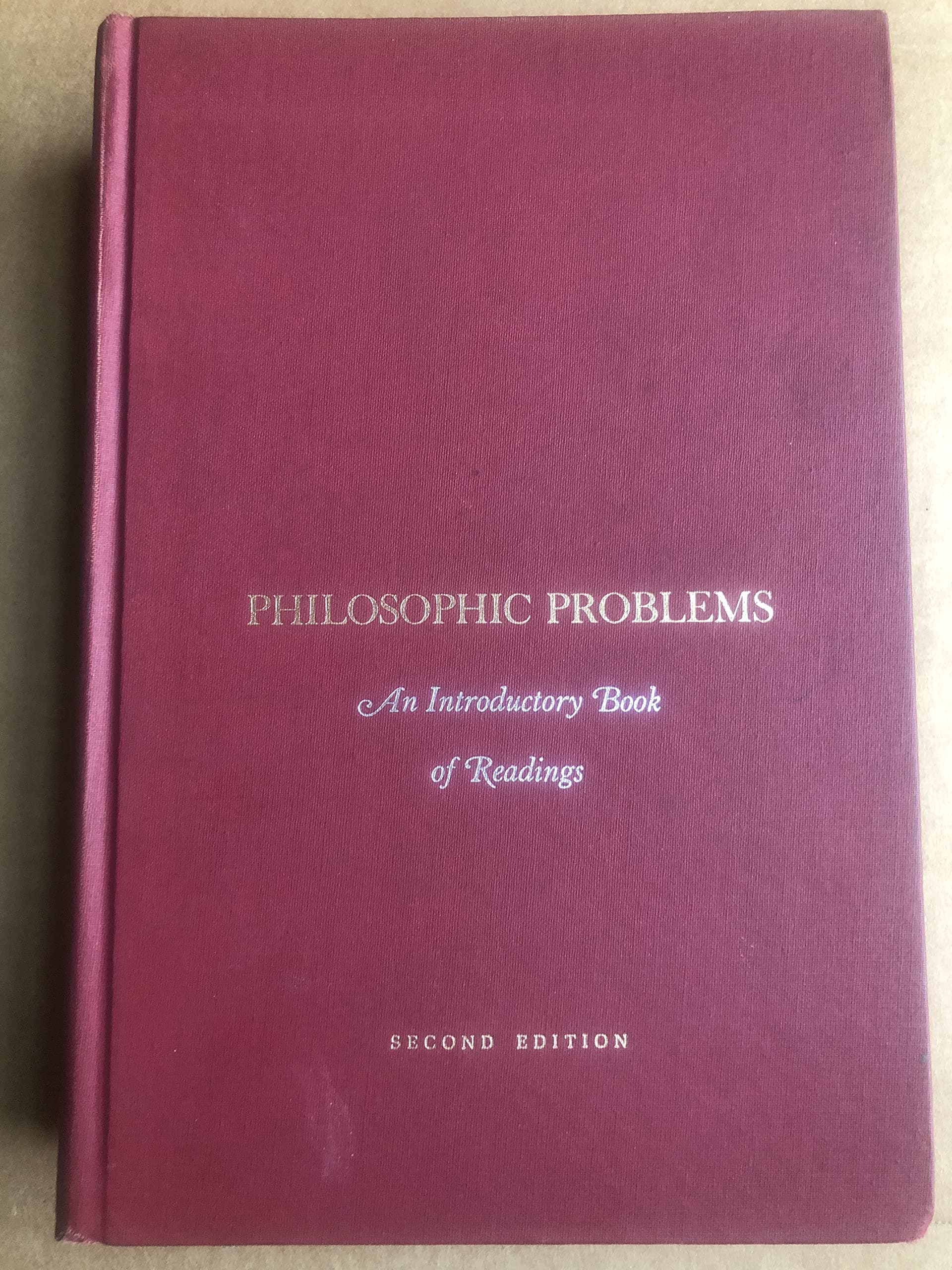 Philosophic Problems: an Introductory Book of Readings [Hardcover] mandelbaum, maurice by null
