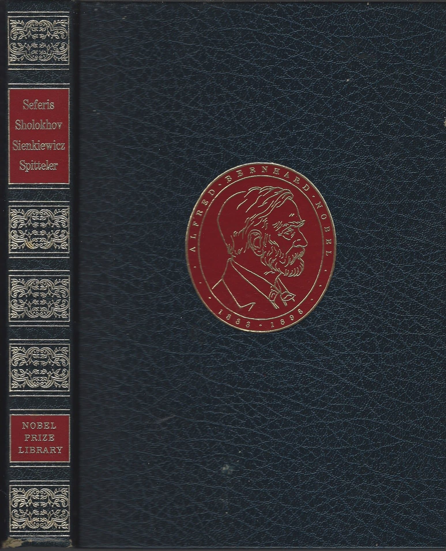 Nobel Prize Library: Giorgos Seferis, Mikhail Sholokhov, Henryk Sienkiewicz, Carl Spitteler [Hardcover] Gregory, Alexis by null