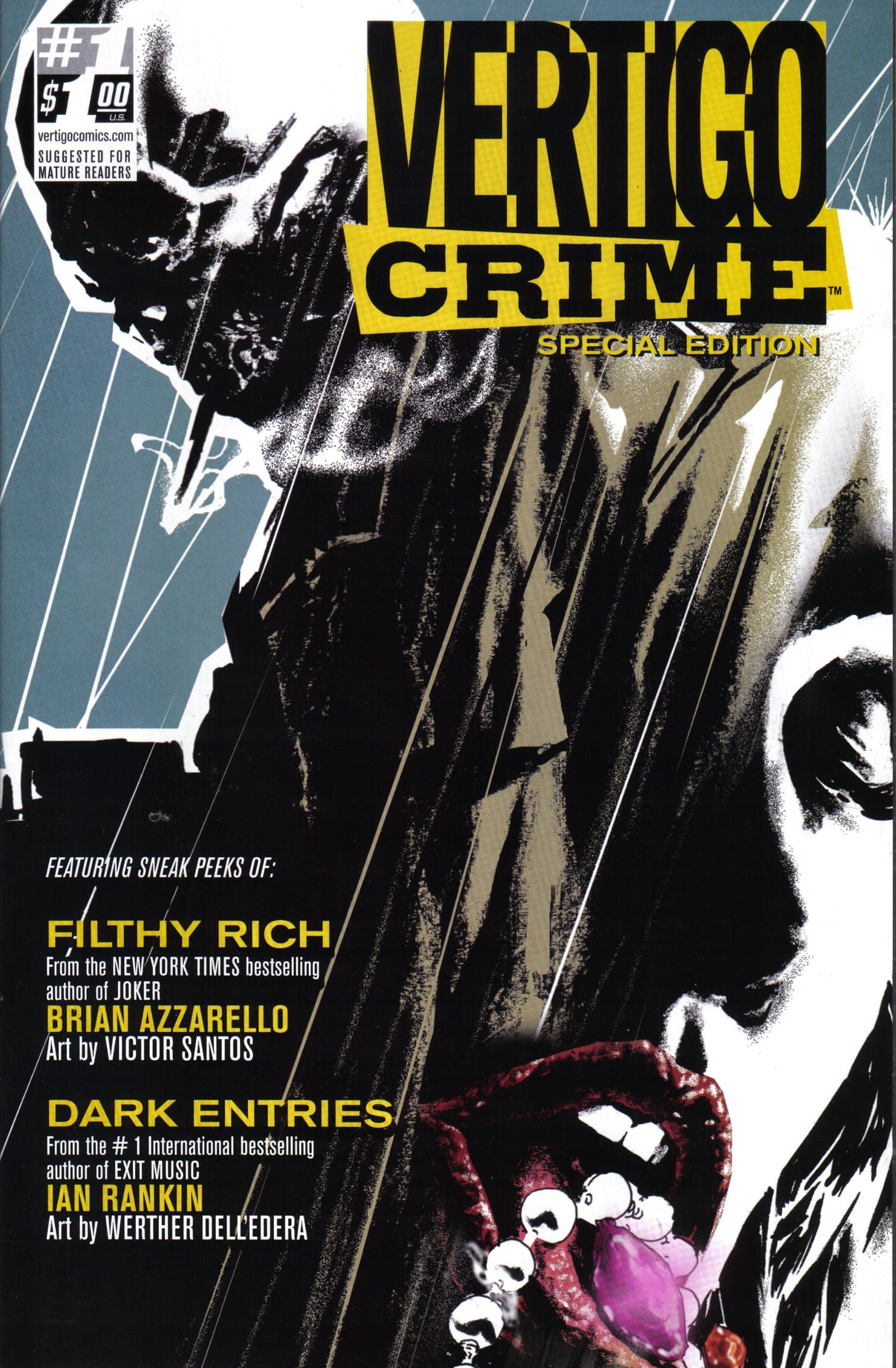 Vertigo Crime Special Edition Flip book 100 Bullets Special Edition [Unknown Binding] unknown author by null