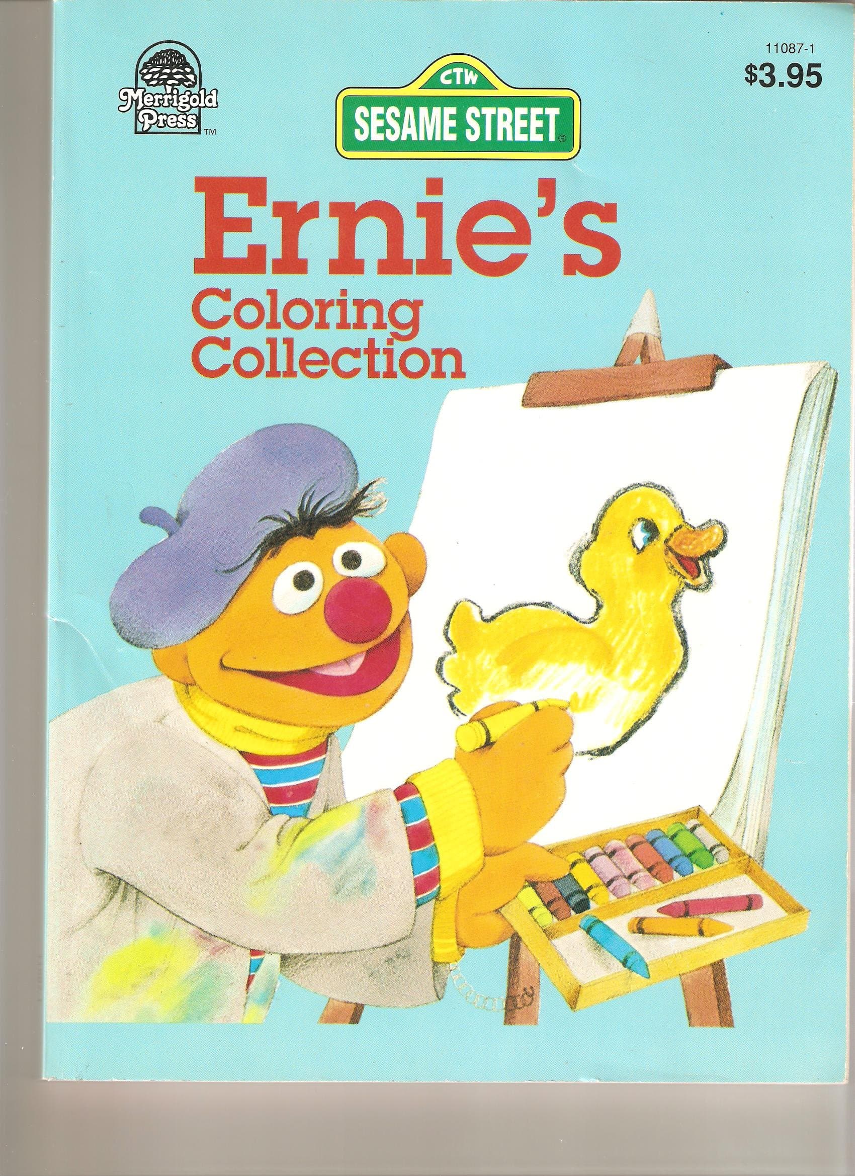 Ernie's Coloring Collection (Sesame Street) [Unknown Binding] unknown author by null