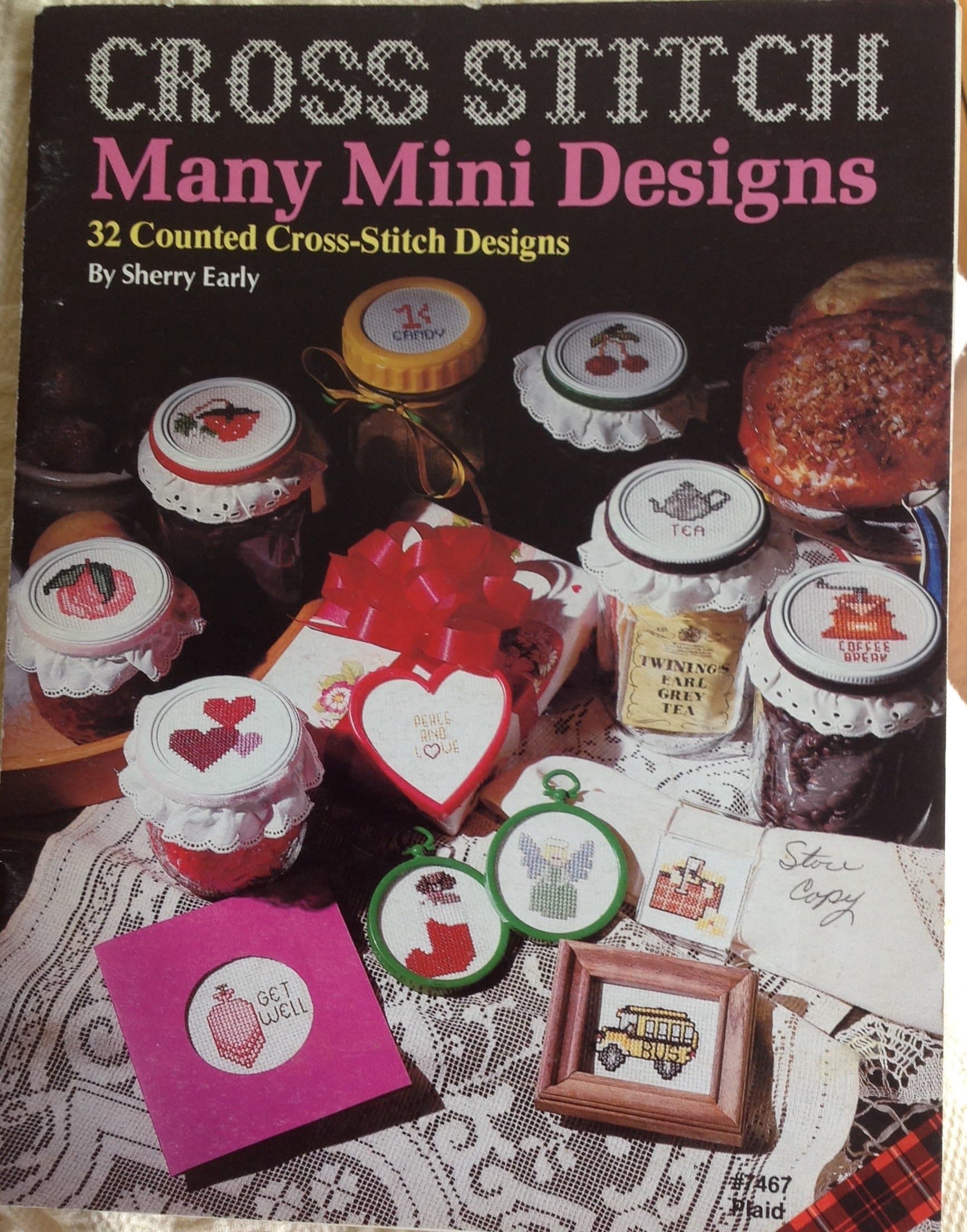 Cross stitch many mini designs: 32 counted cross-stitch designs Early, Sherry by null