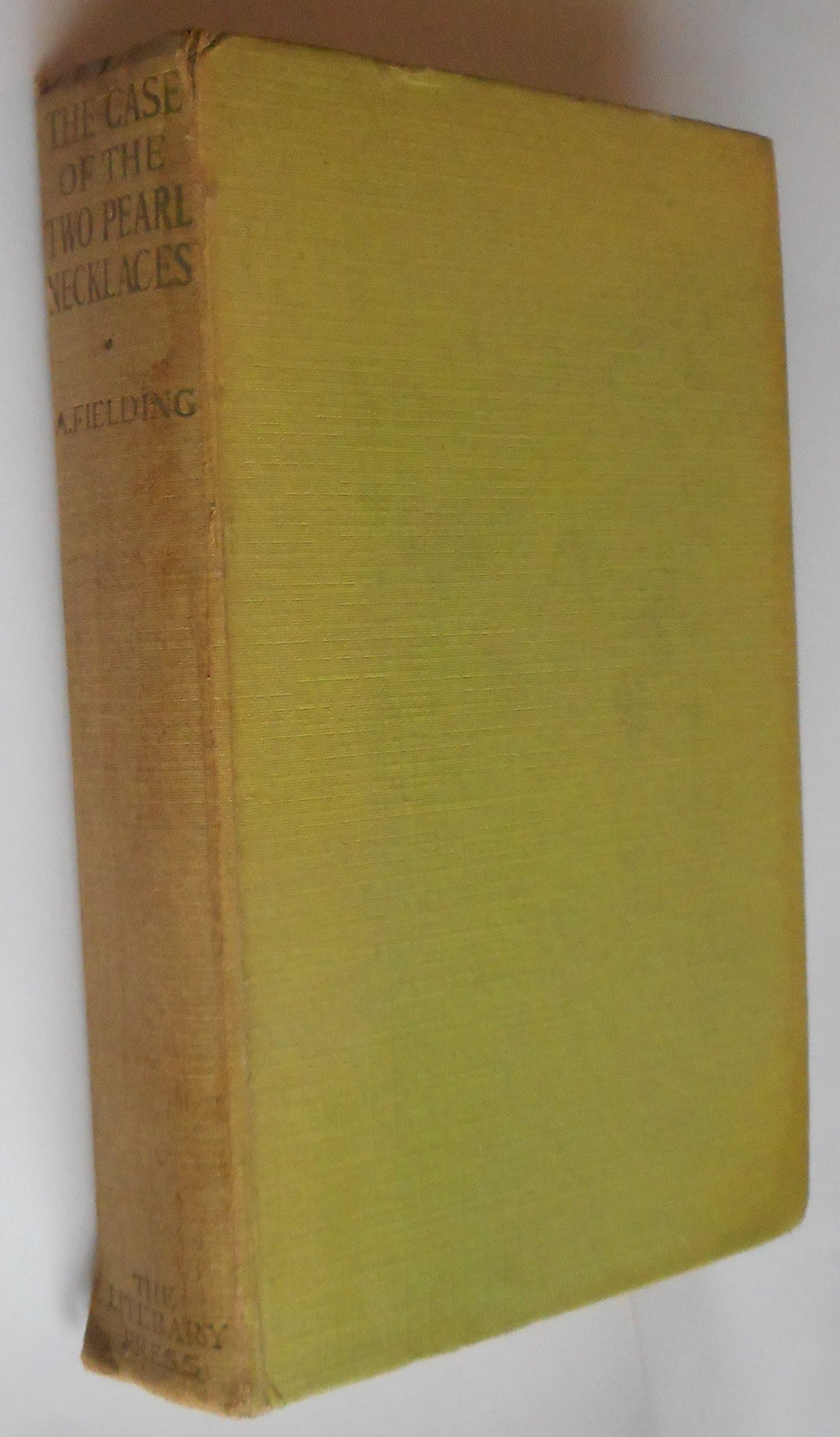 The Case of the Two Pearl Necklaces by A FIELDING
