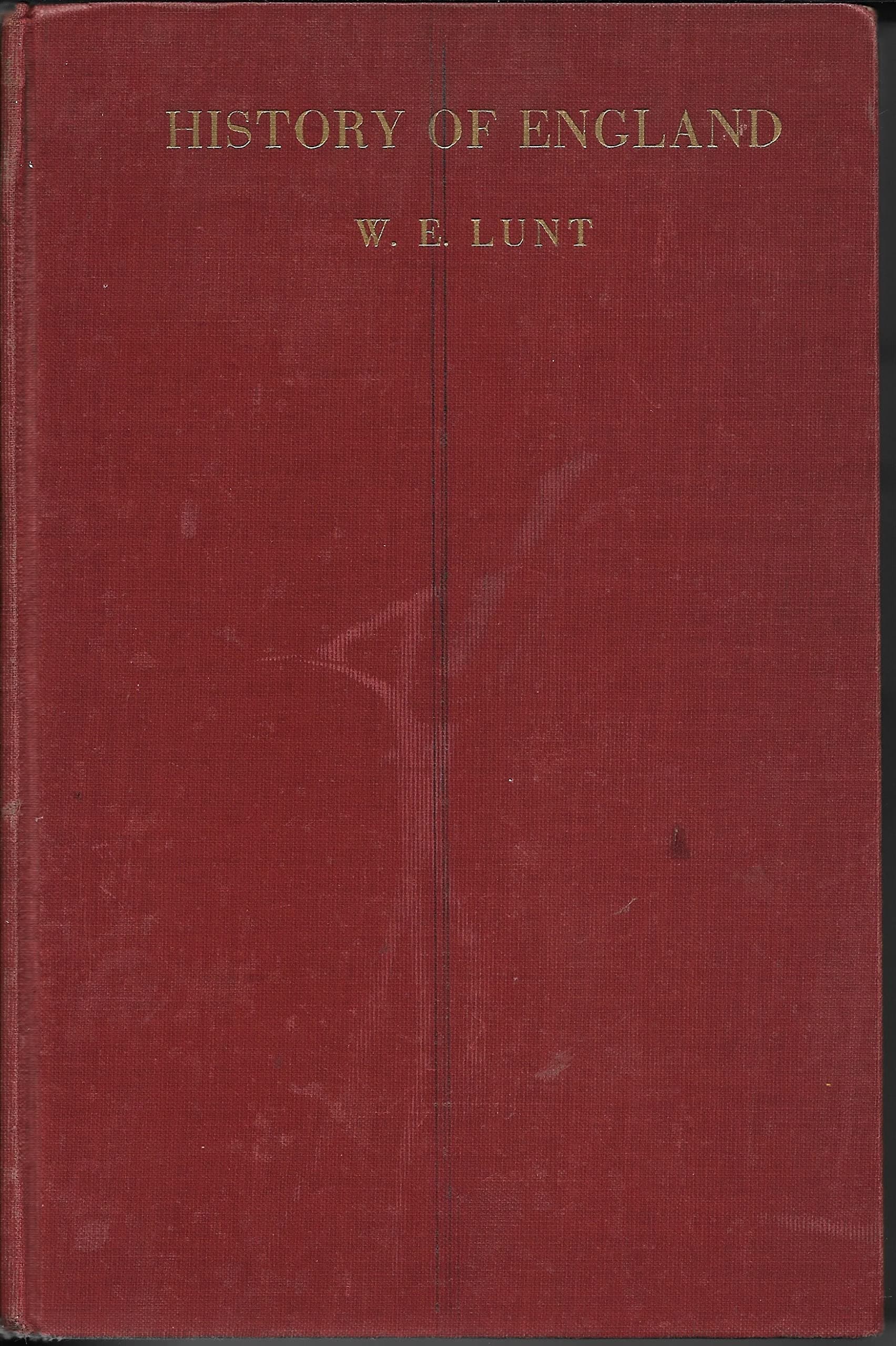History of England. [Hardcover] Lunt, W E by null