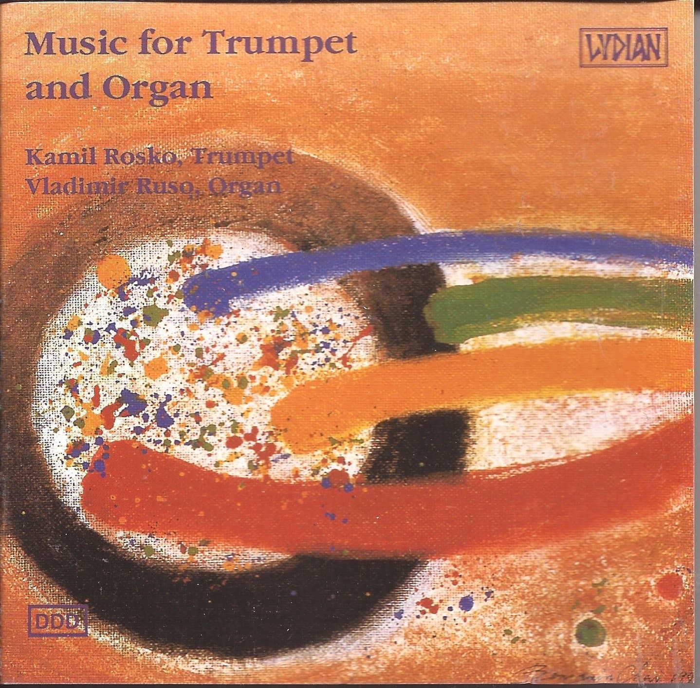 Music Trumpet & Organ [Audio CD] Ruso and Rosko